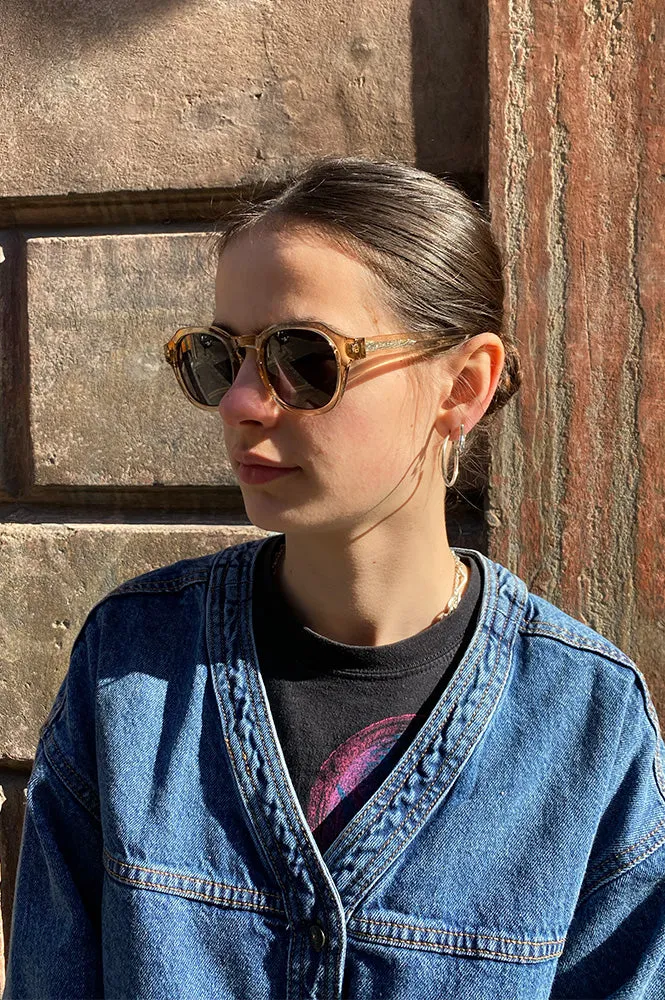 A Kjaerbede Zan Champagne Sunglasses