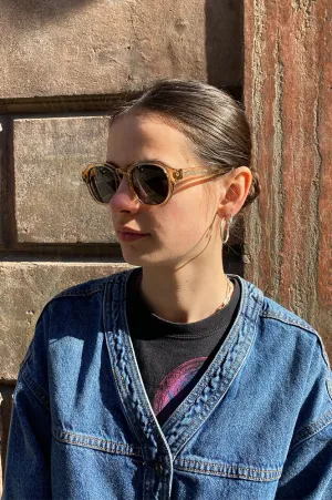 A Kjaerbede Zan Champagne Sunglasses