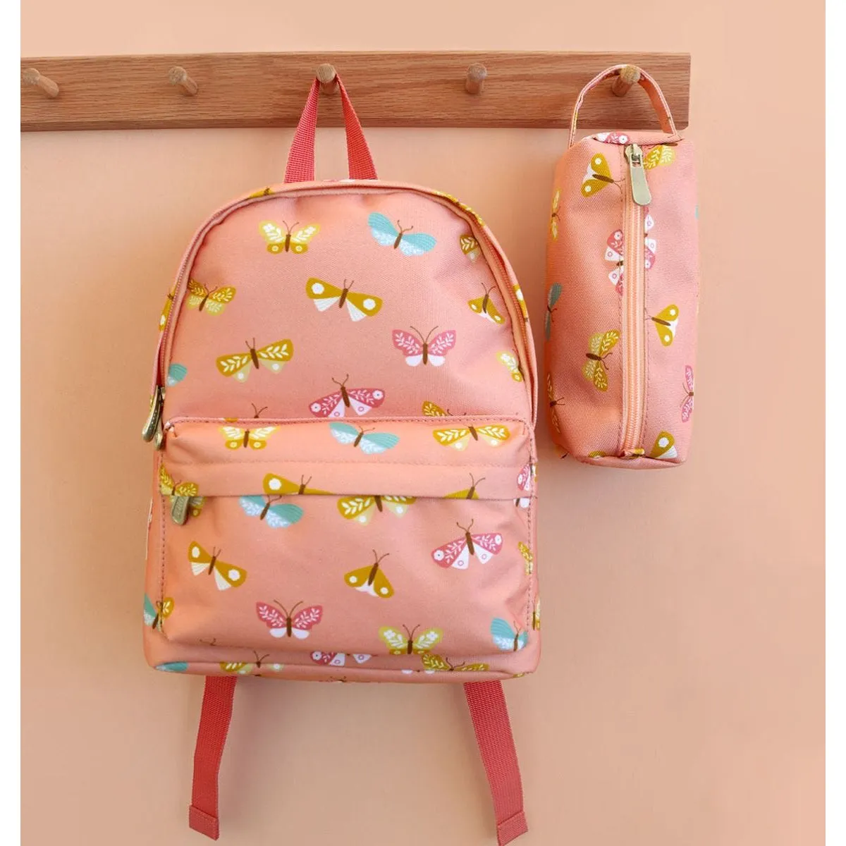 A Little Lovely Company Little Backpack: Butterflies