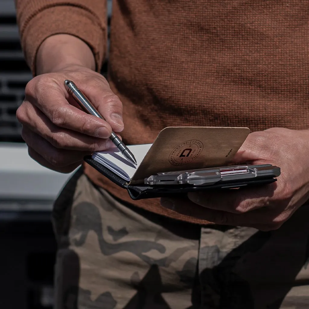 A10 Adapt Titanium Bifold Pen Wallet