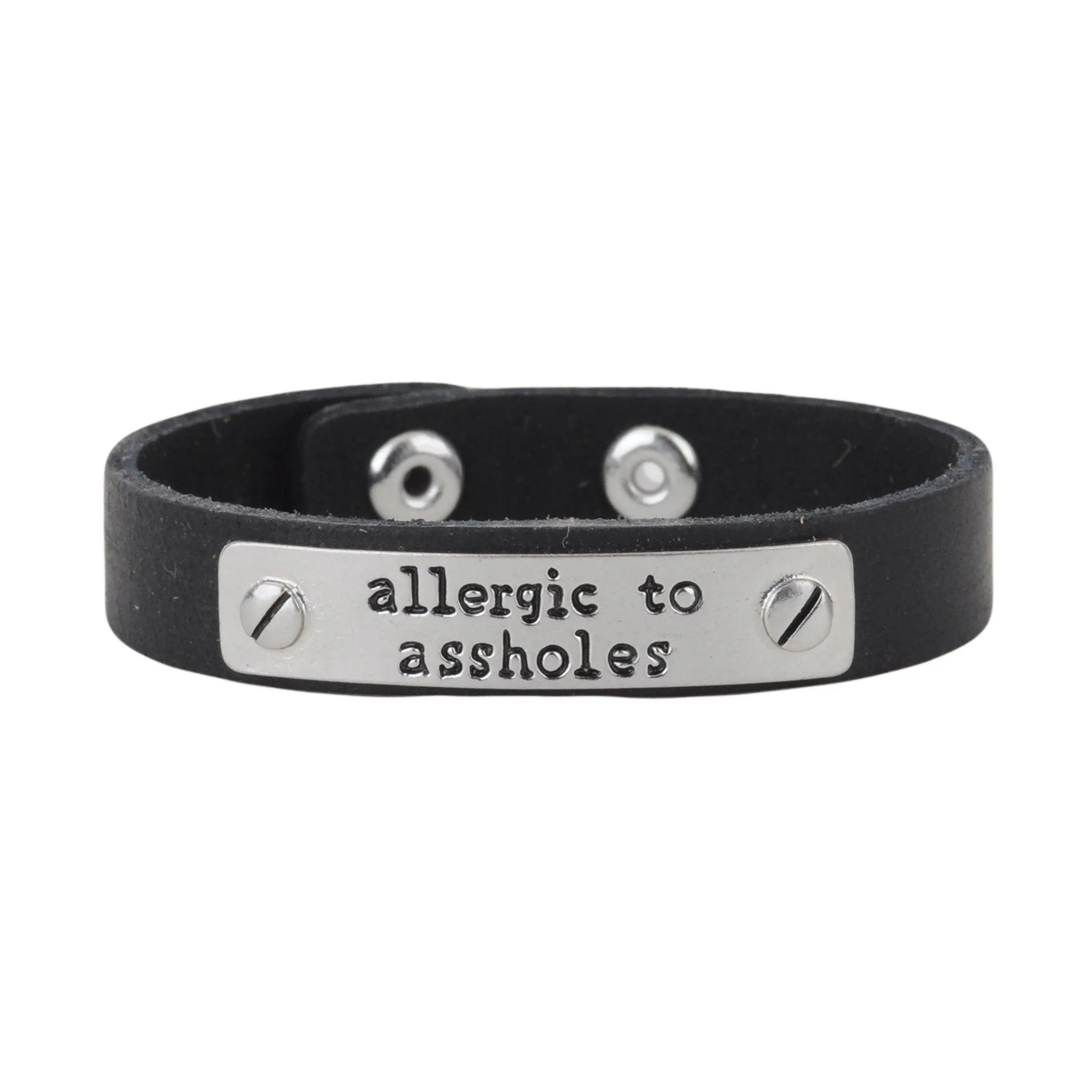 Allergic to Assholes Bracelet