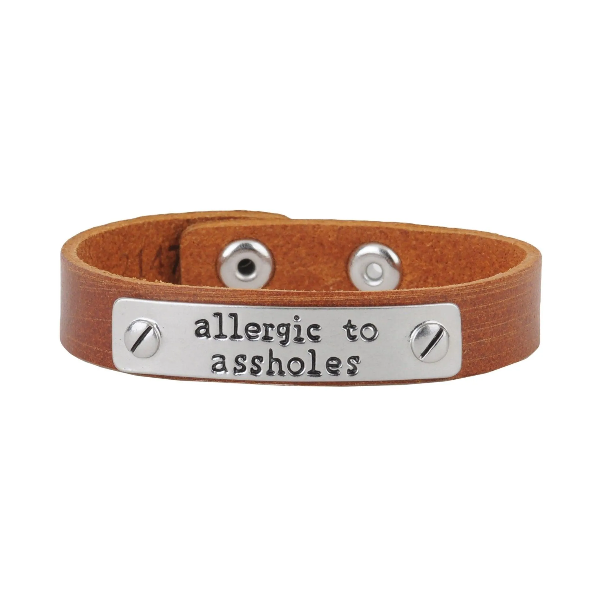 Allergic to Assholes Bracelet