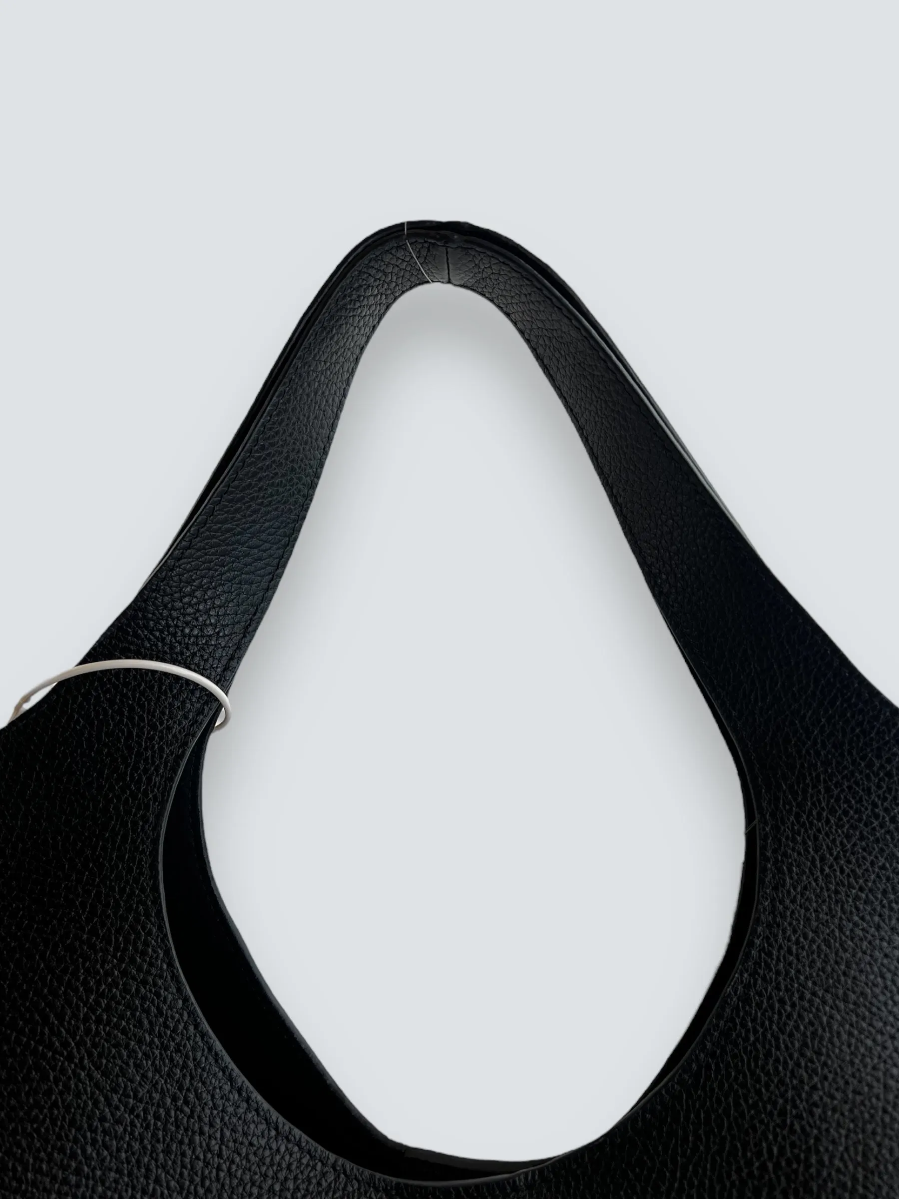 Anine Bing Black Leather Lili Medium Tote