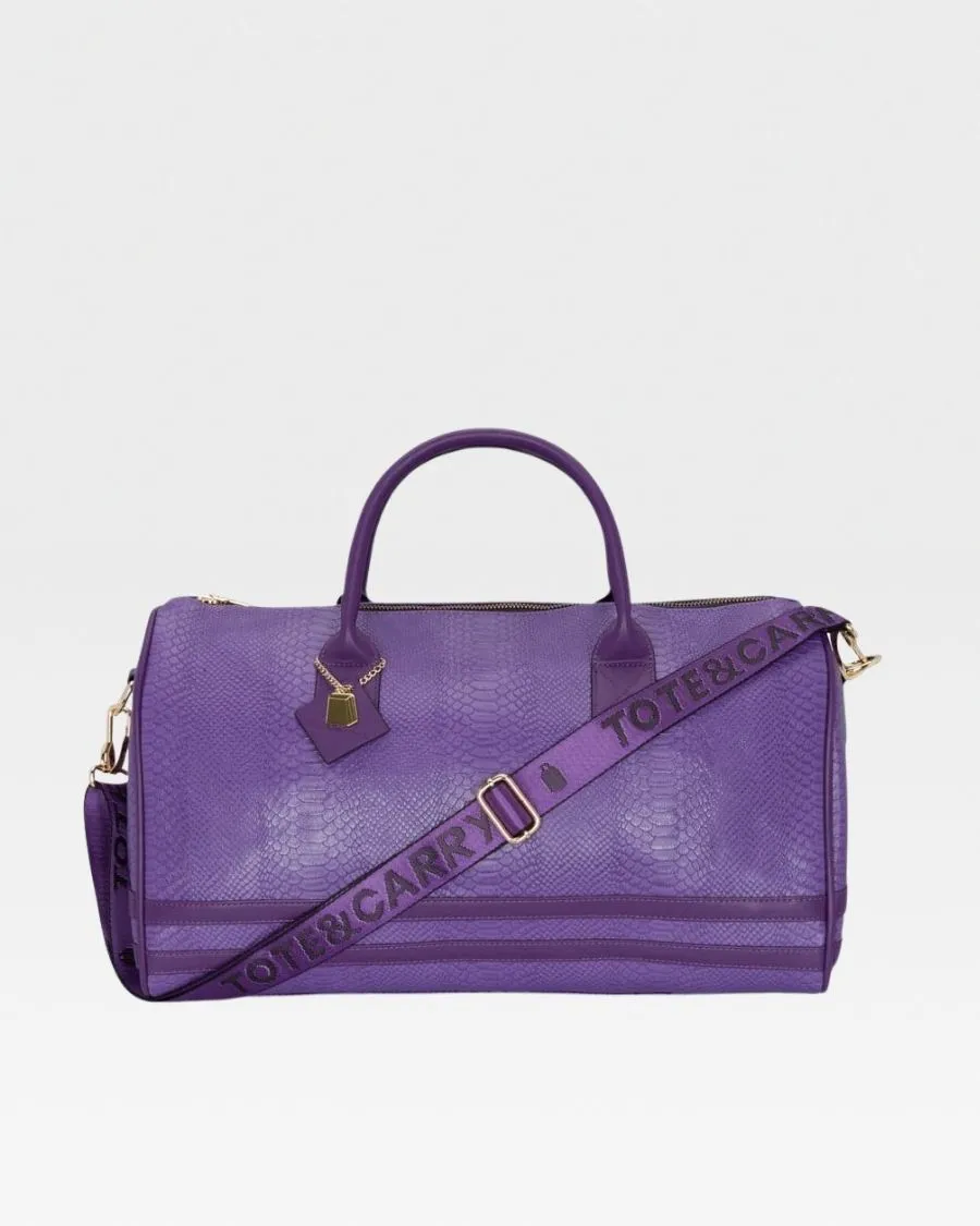 Apollo 1 Duffle Bag in Purple