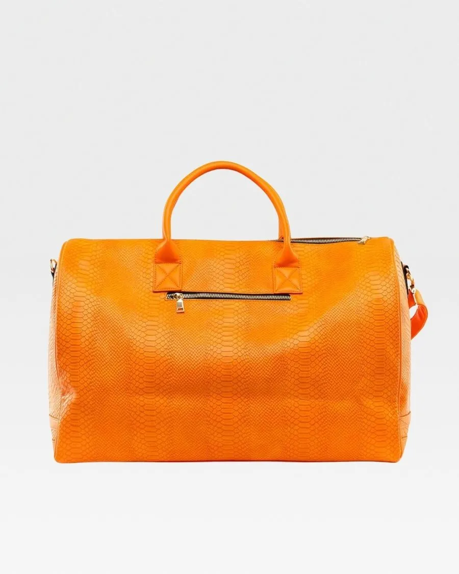 Apollo 1 Duffle Bag in Tangerine