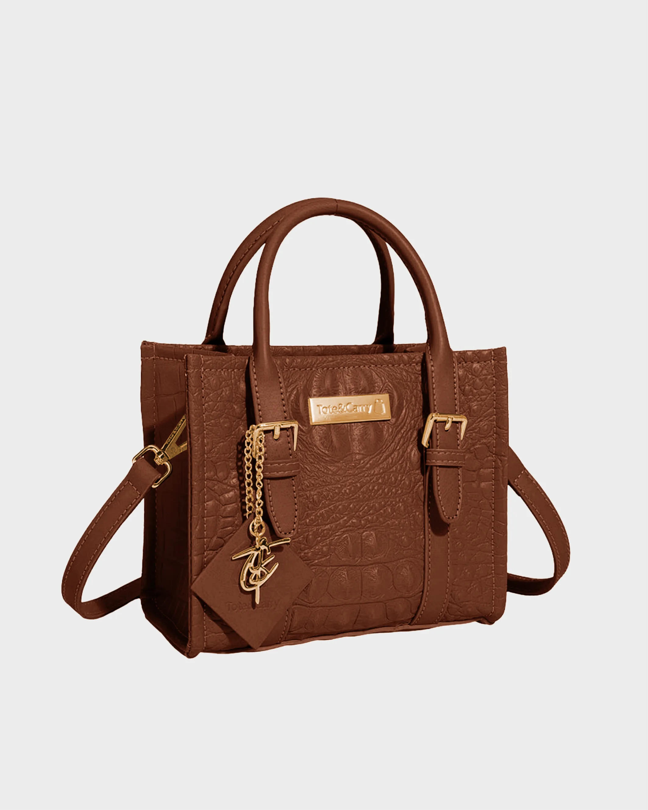 Apollo 2 Mini Tote Bag in Chocolate