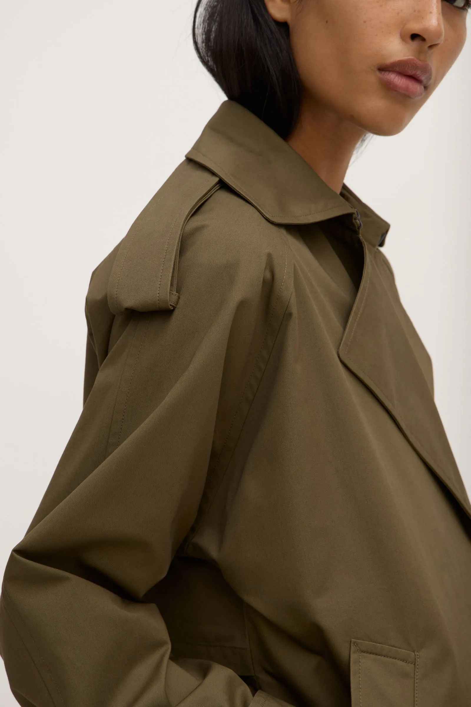 Arden Short Mac Jacket
