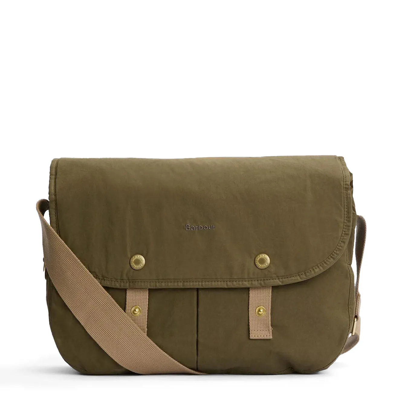 Barbour Transport Transport Riever Crossbody Bag Dusky Green