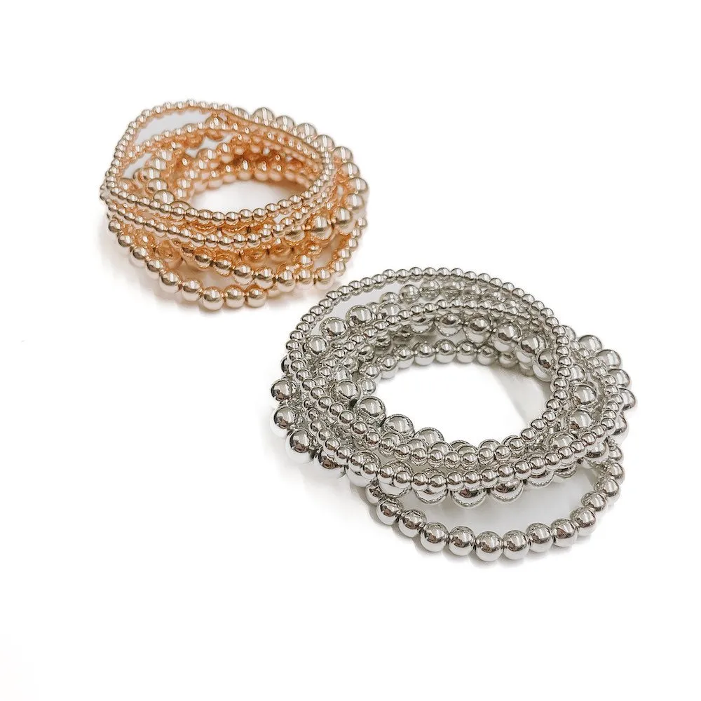 Bauble Ball Stack Bracelet