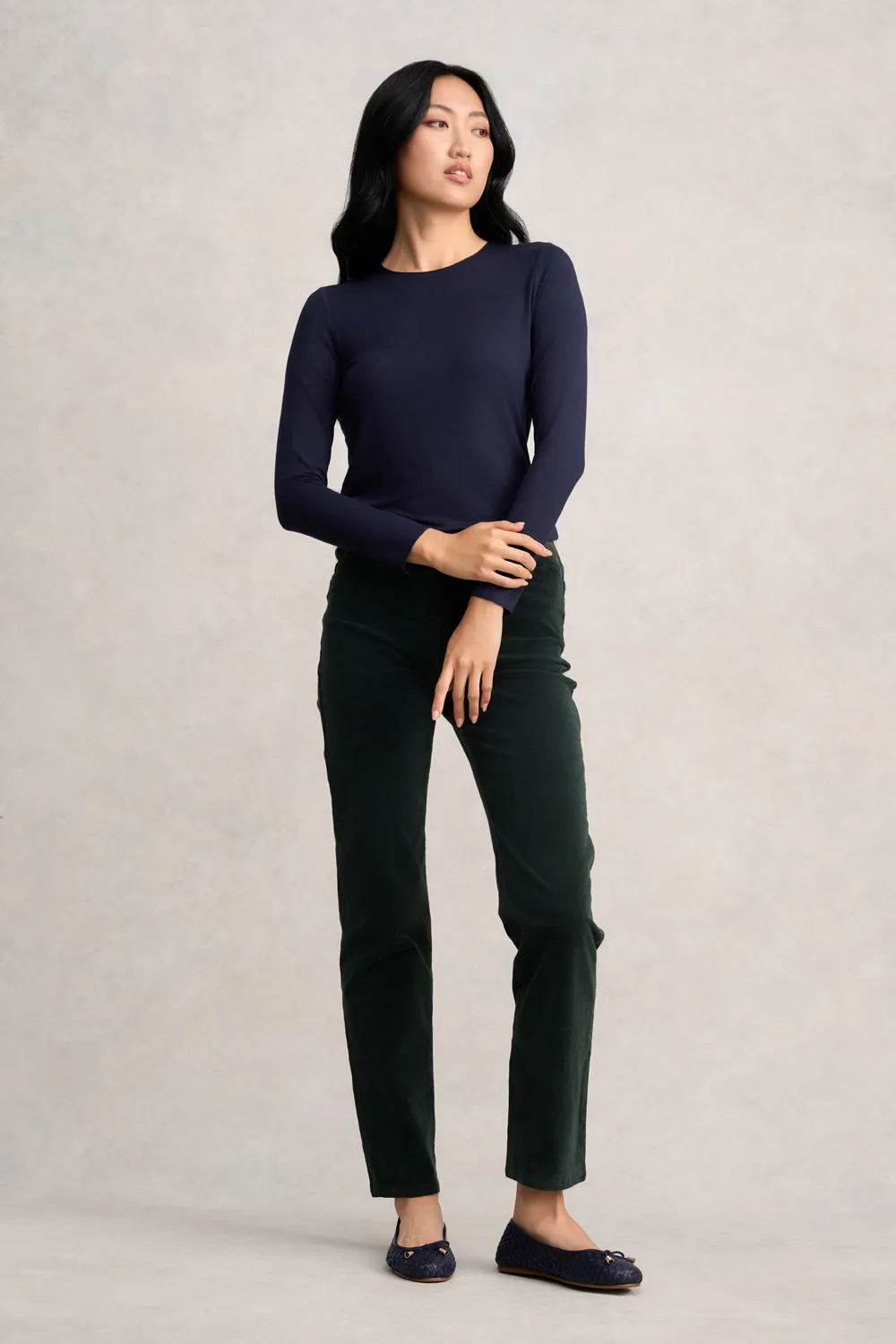 Bengajean® Cord Straight Leg - Forest Green