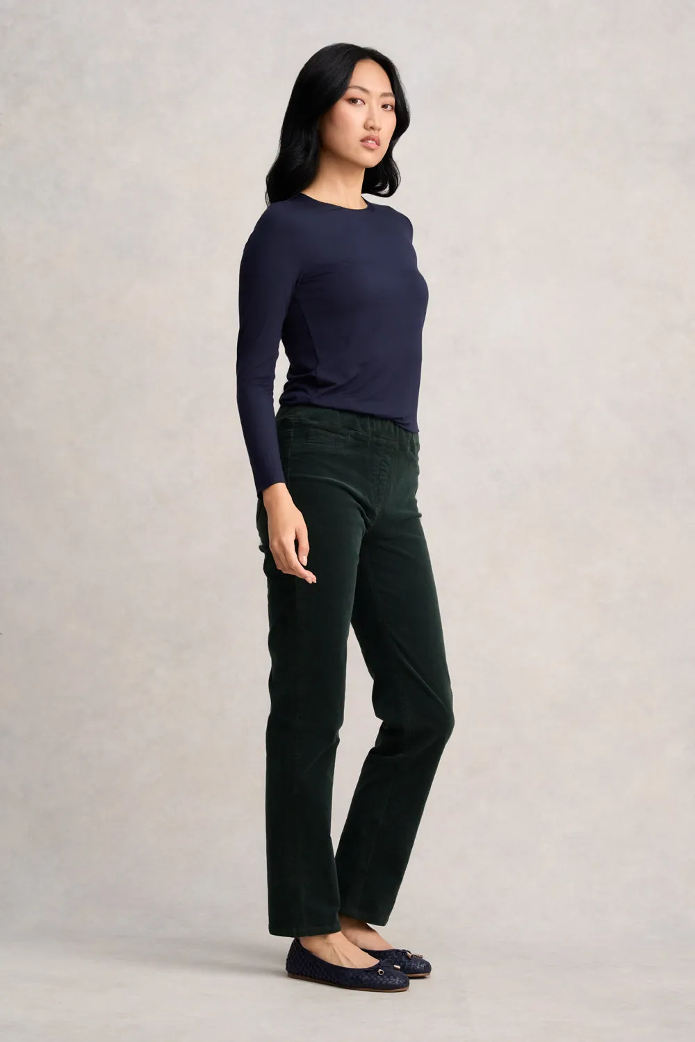 Bengajean® Cord Straight Leg - Forest Green
