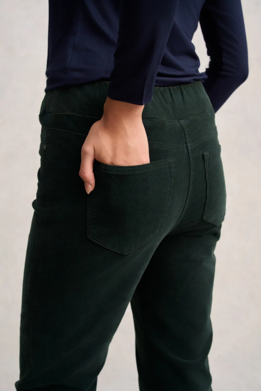 Bengajean® Cord Straight Leg - Forest Green