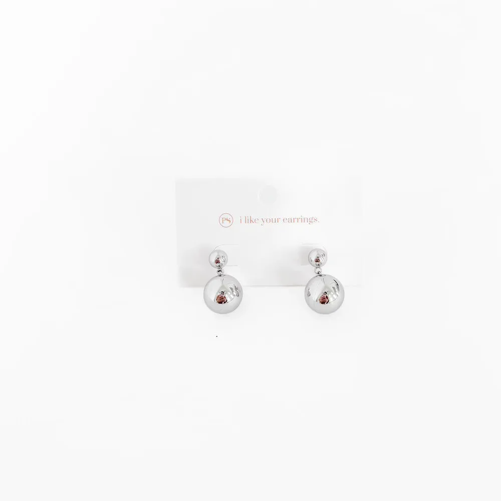 Bev Ball Drop Earrings - WATERPROOF