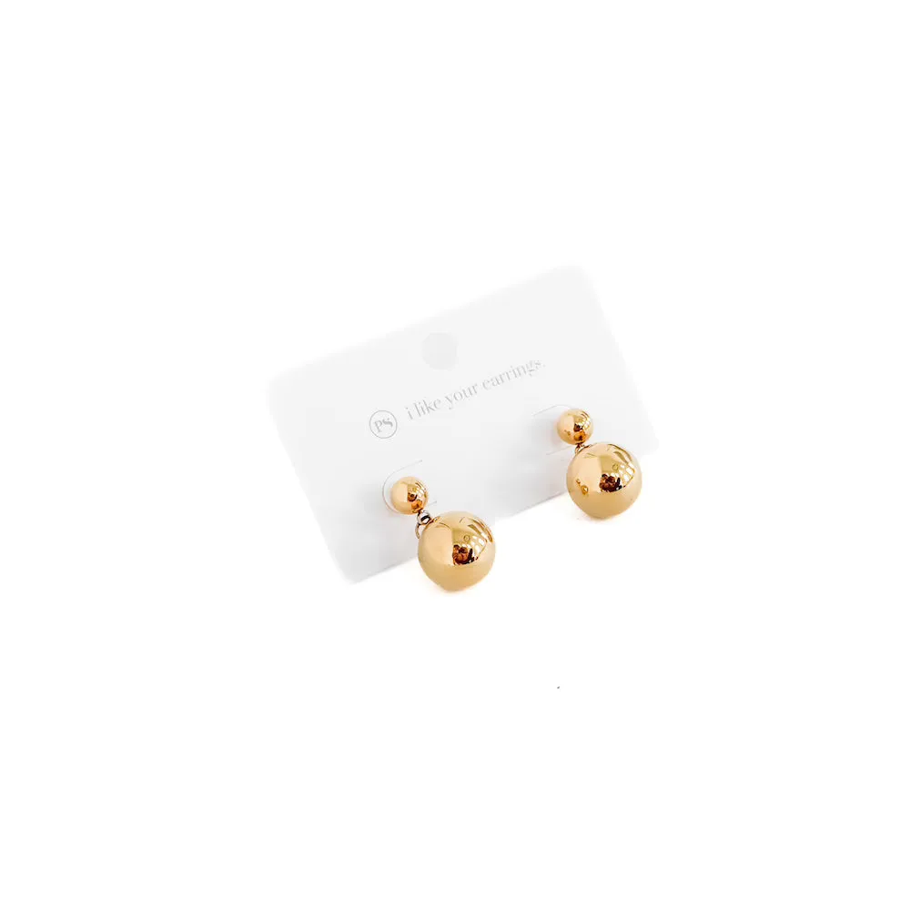 Bev Ball Drop Earrings - WATERPROOF