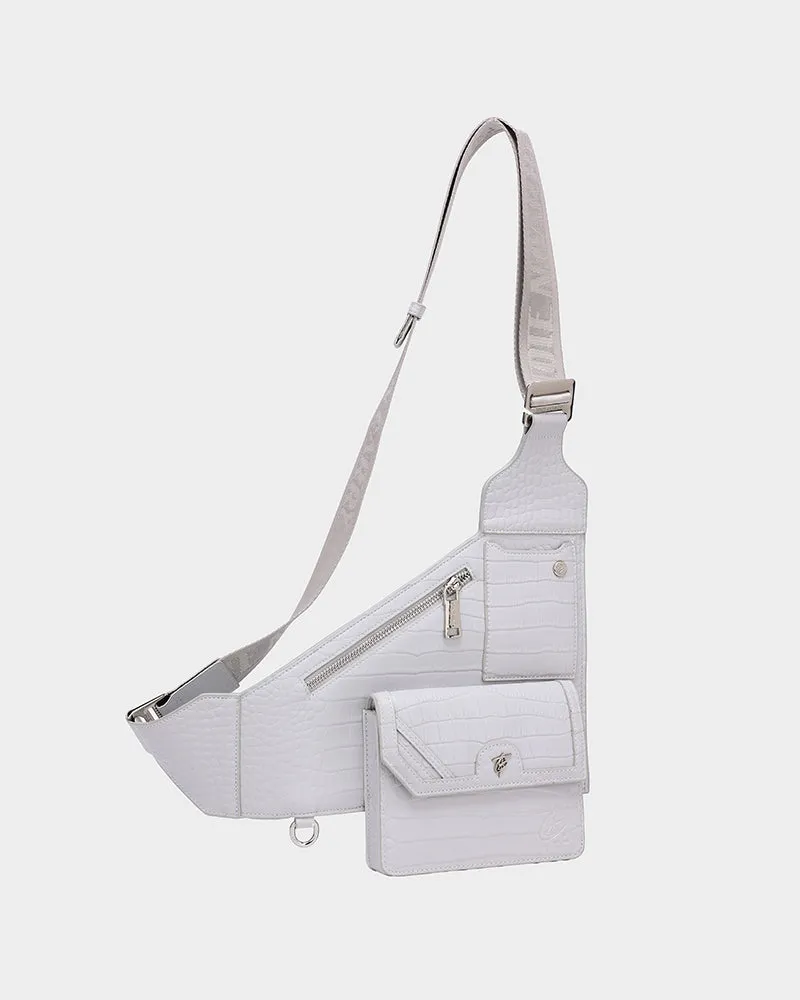 Blast Off Sling Bag in White