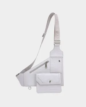 Blast Off Sling Bag in White