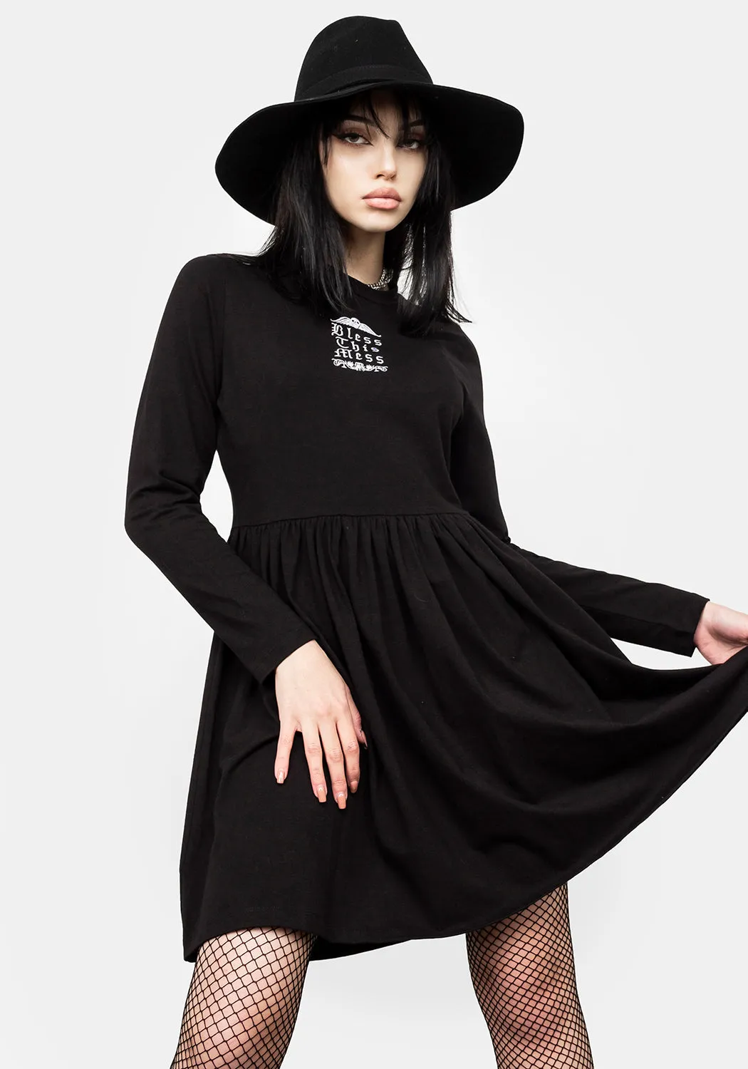 Bless This Mess Skater Dress