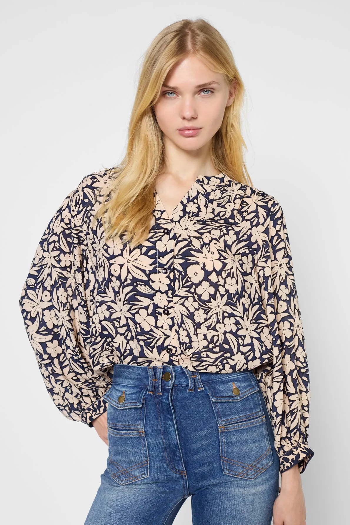 Blouse Usea Dbc50b181 Navy