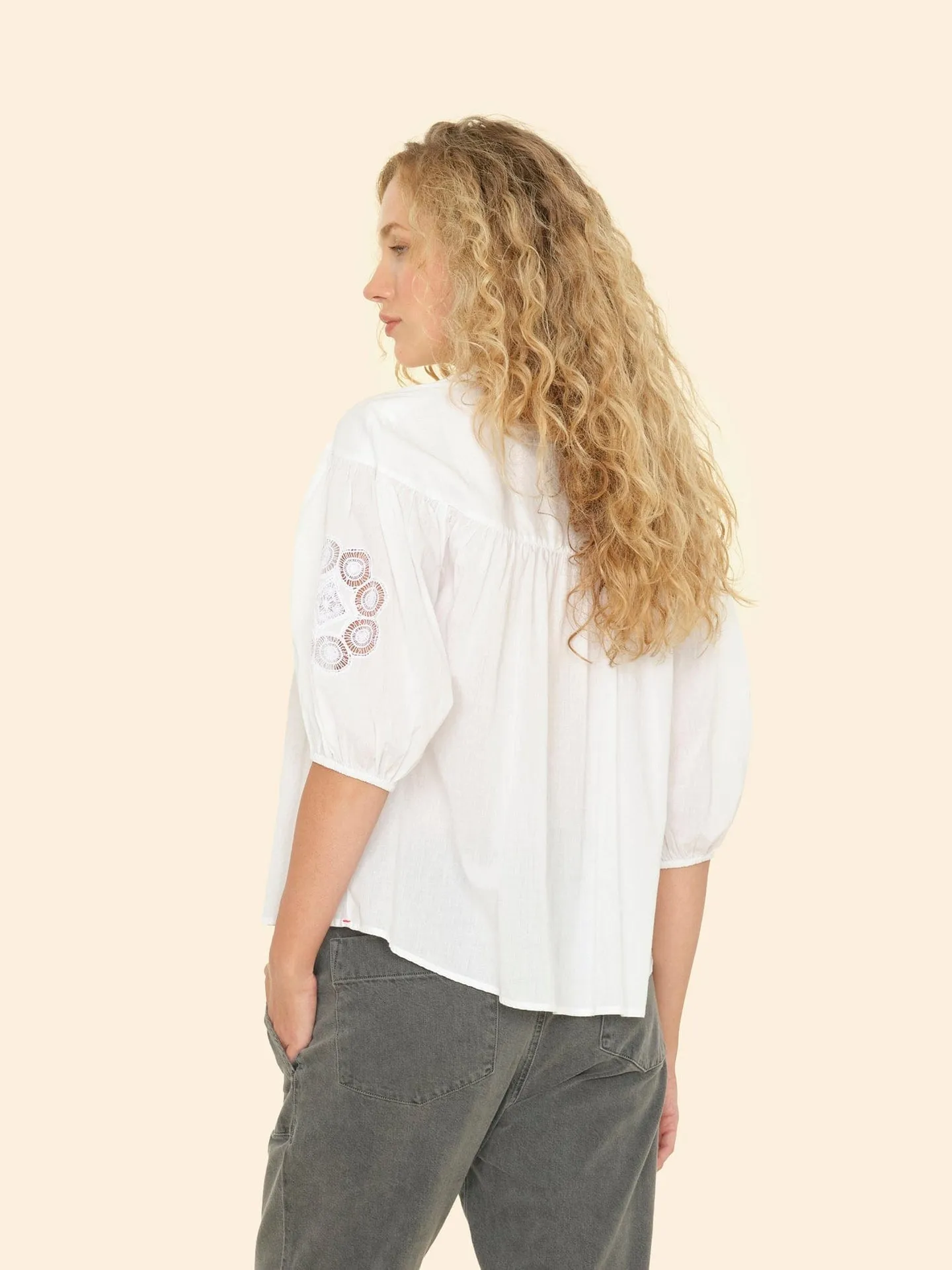 Blouse X5cfc010 Kenza Top White