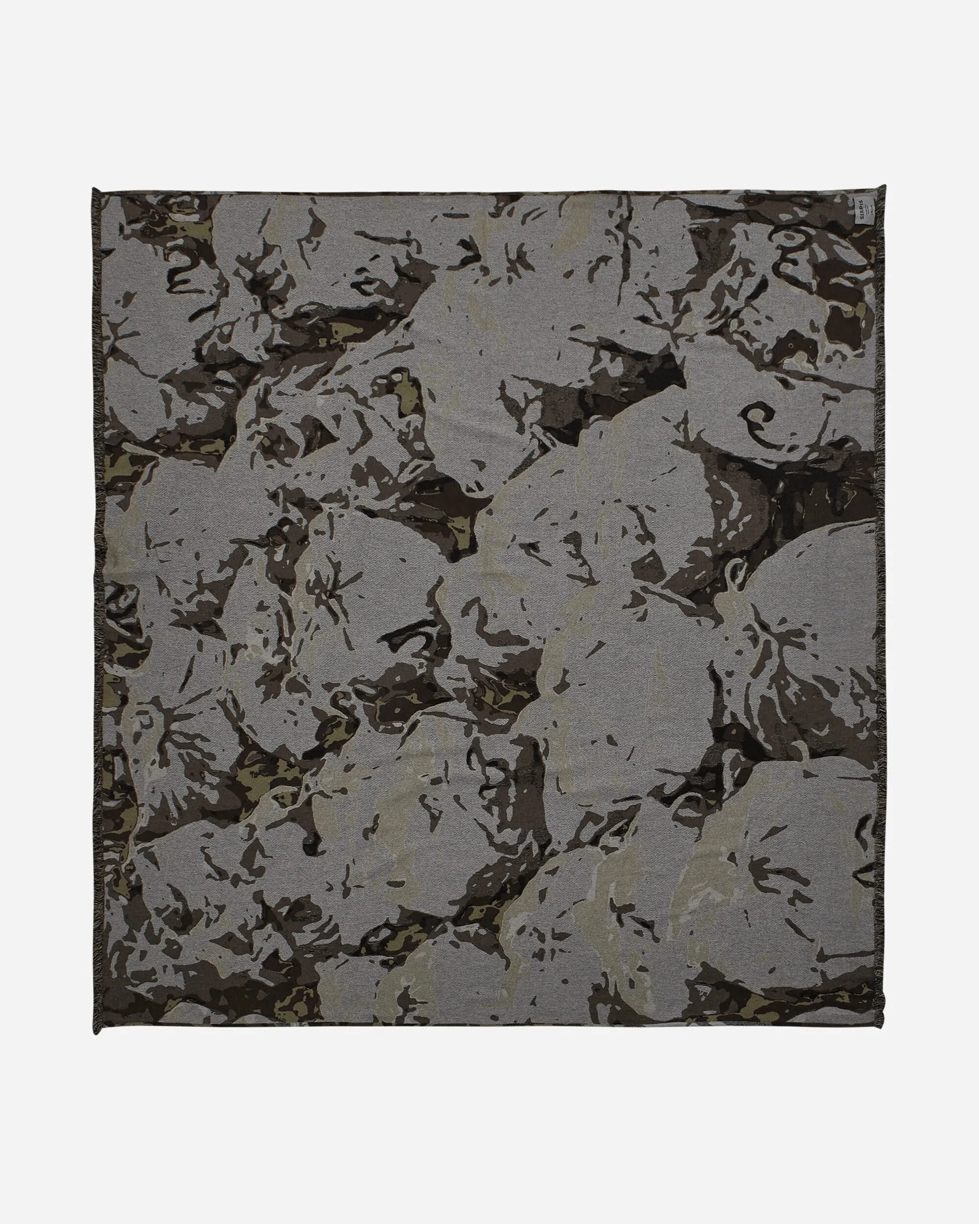 Brown Bags Jacquard Throw Multicolor
