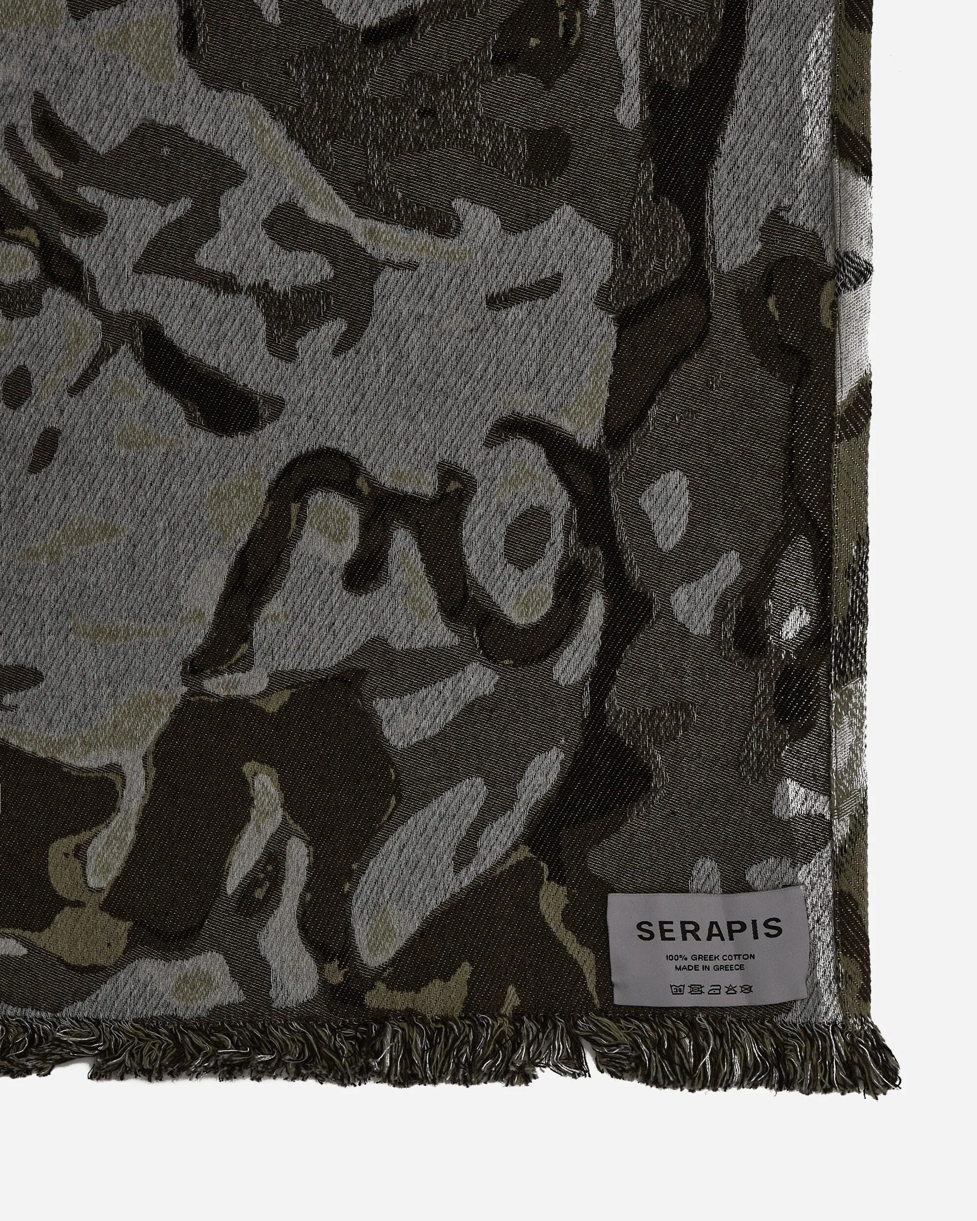 Brown Bags Jacquard Throw Multicolor