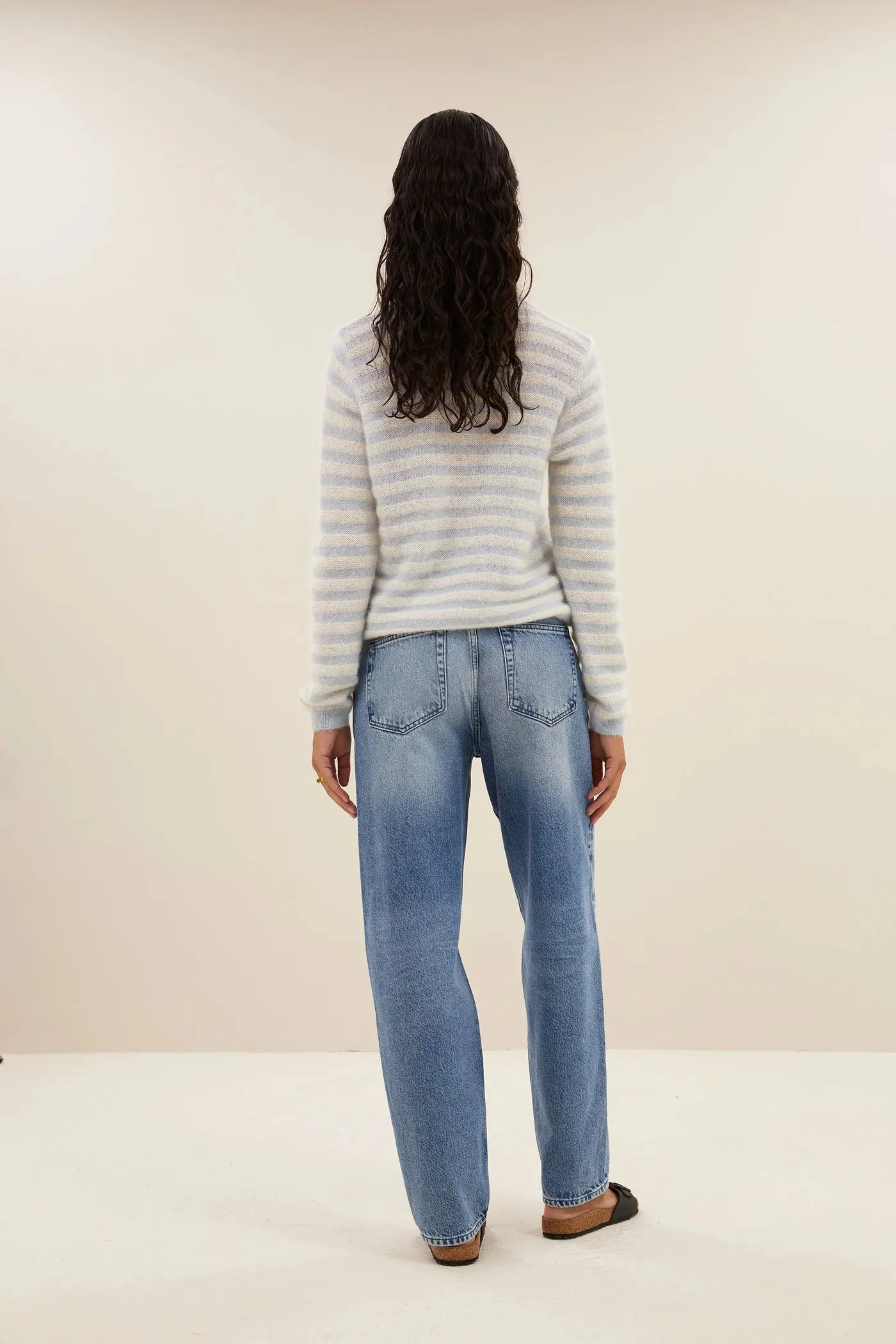By-Bar Gwen Blue Stripe Pullover