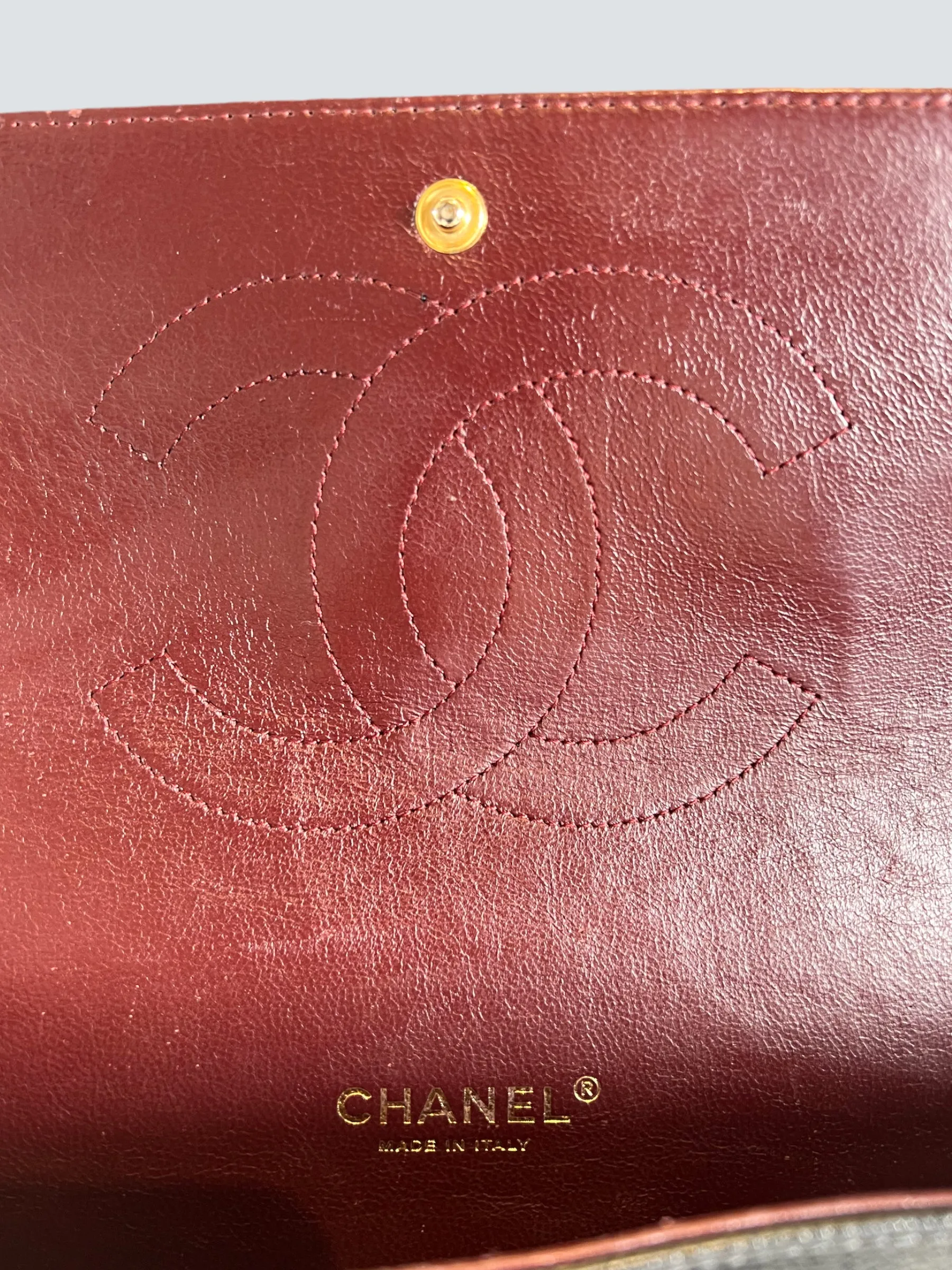 Chanel Black Caviar Leather Maxi Double Flap