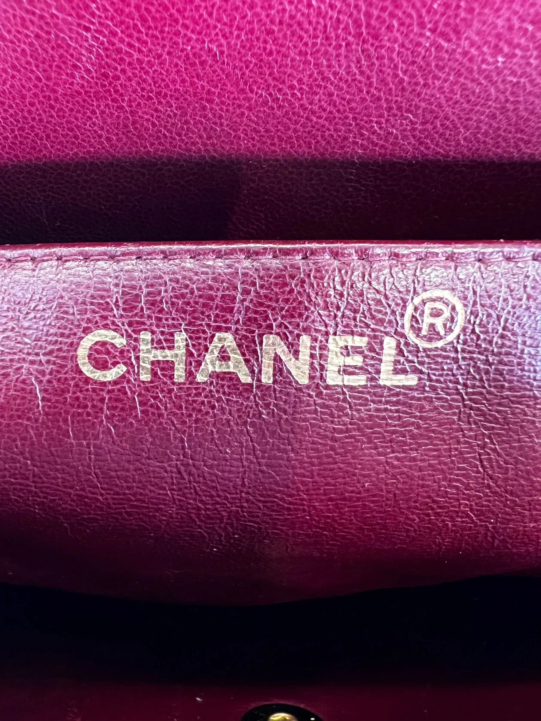 Chanel Black Lambskin Leather Maxi Shoulder Bag