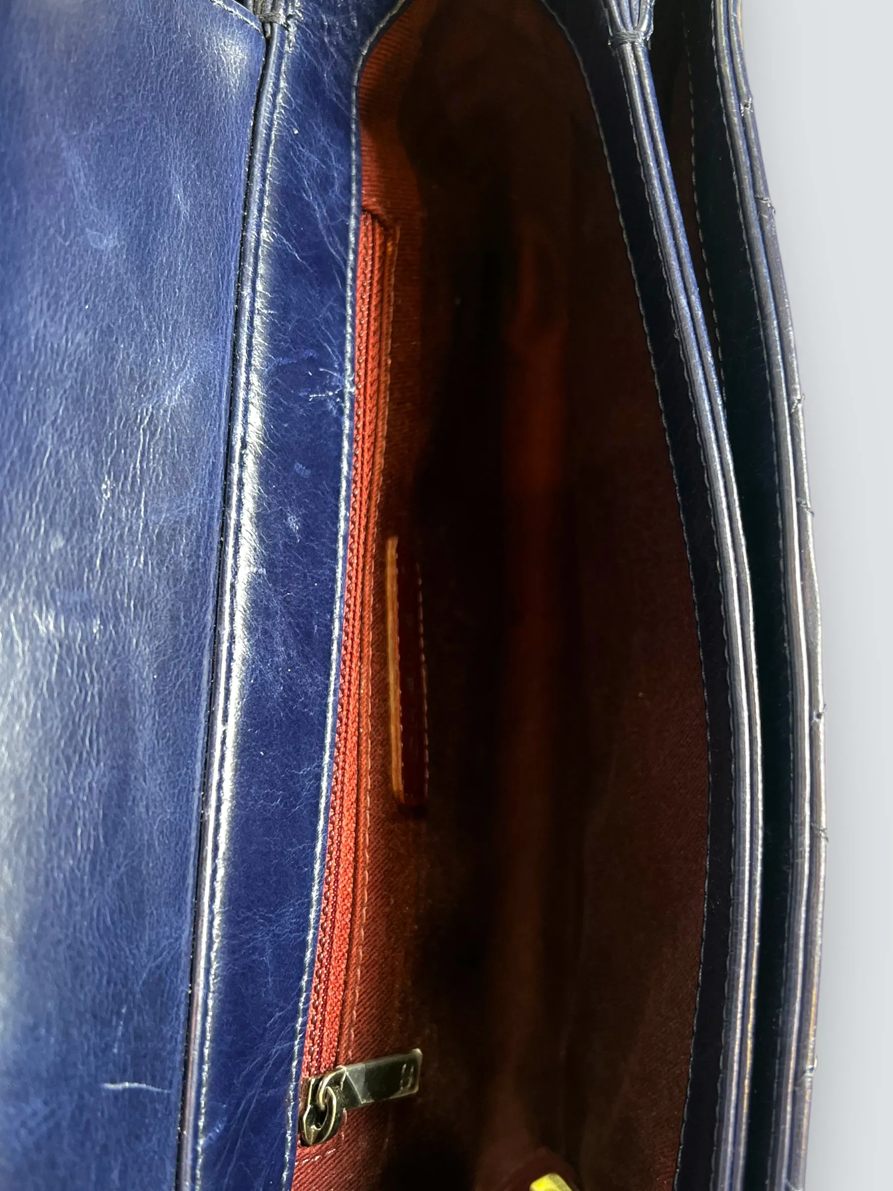 Chanel Perfect Edge Navy Blue Bag