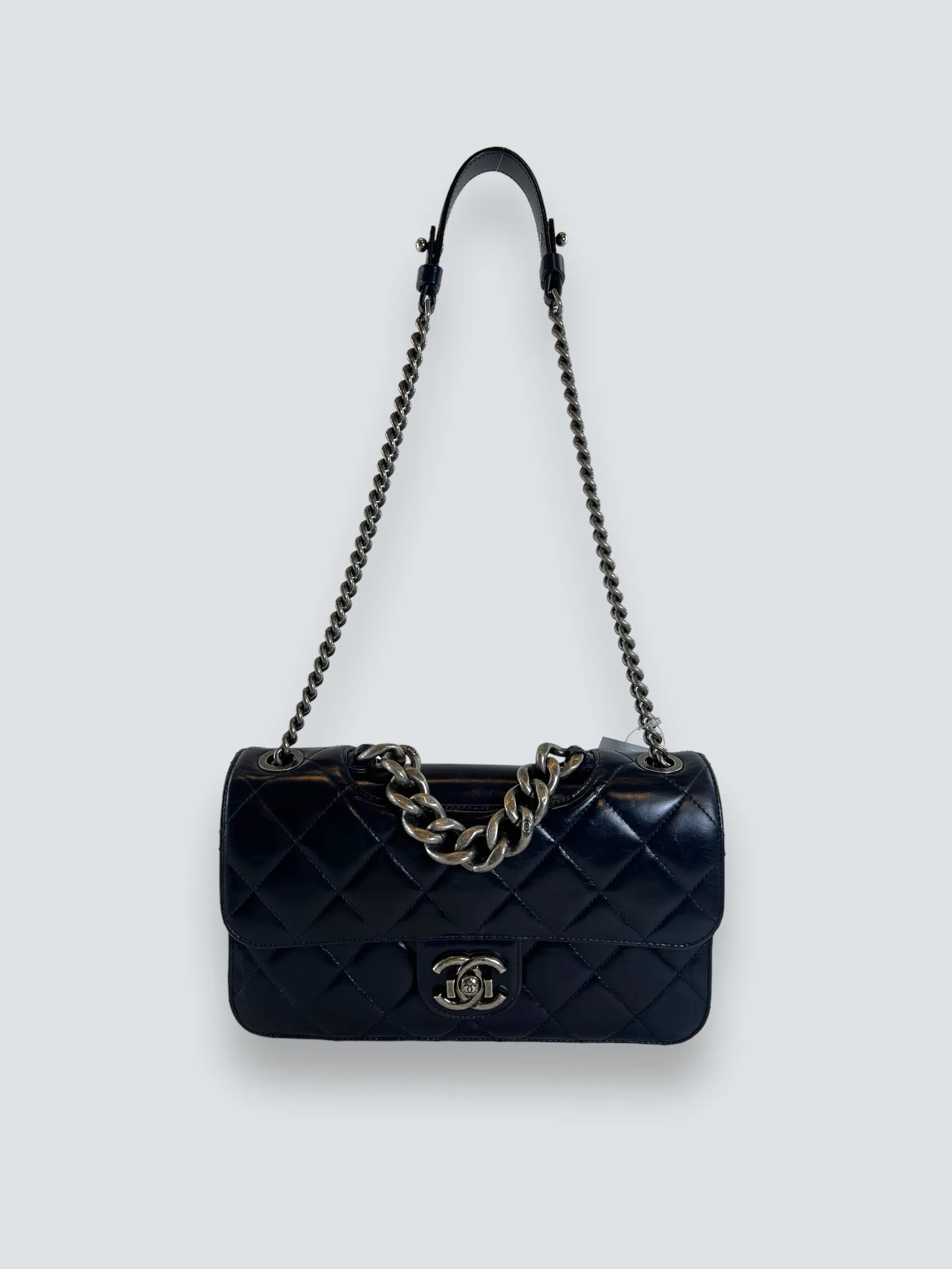 Chanel Perfect Edge Navy Blue Bag