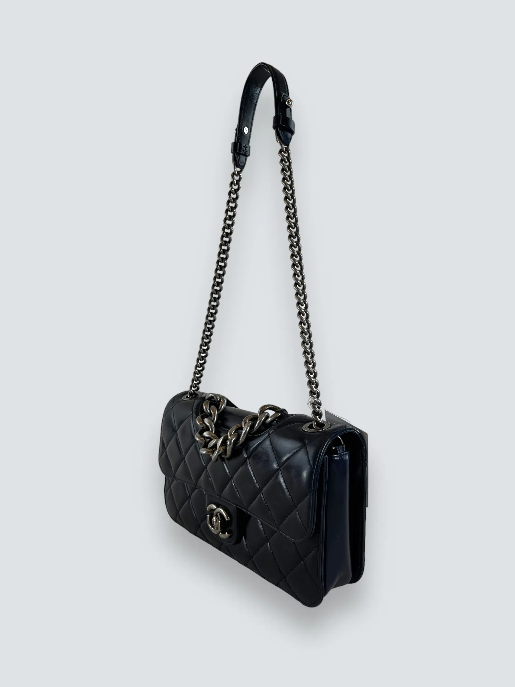 Chanel Perfect Edge Navy Blue Bag