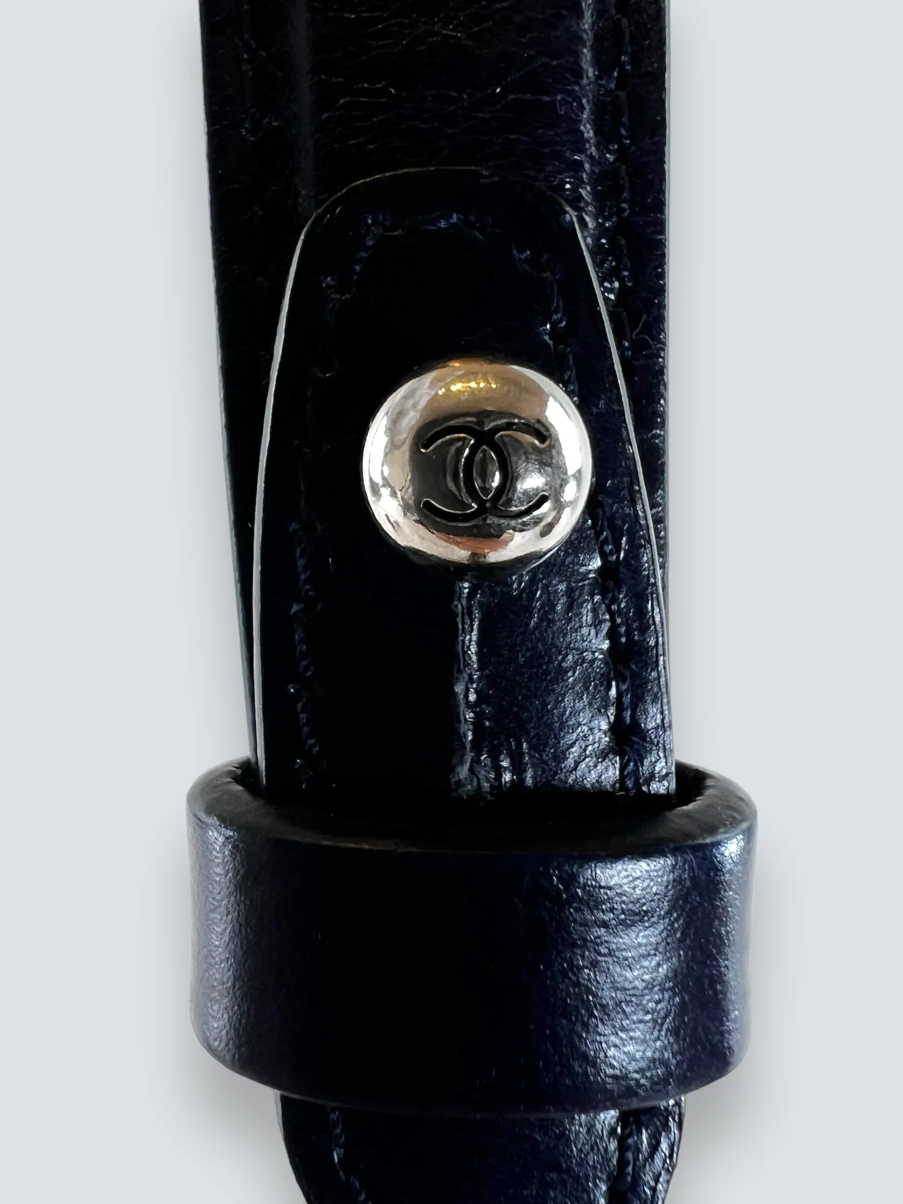 Chanel Perfect Edge Navy Blue Bag