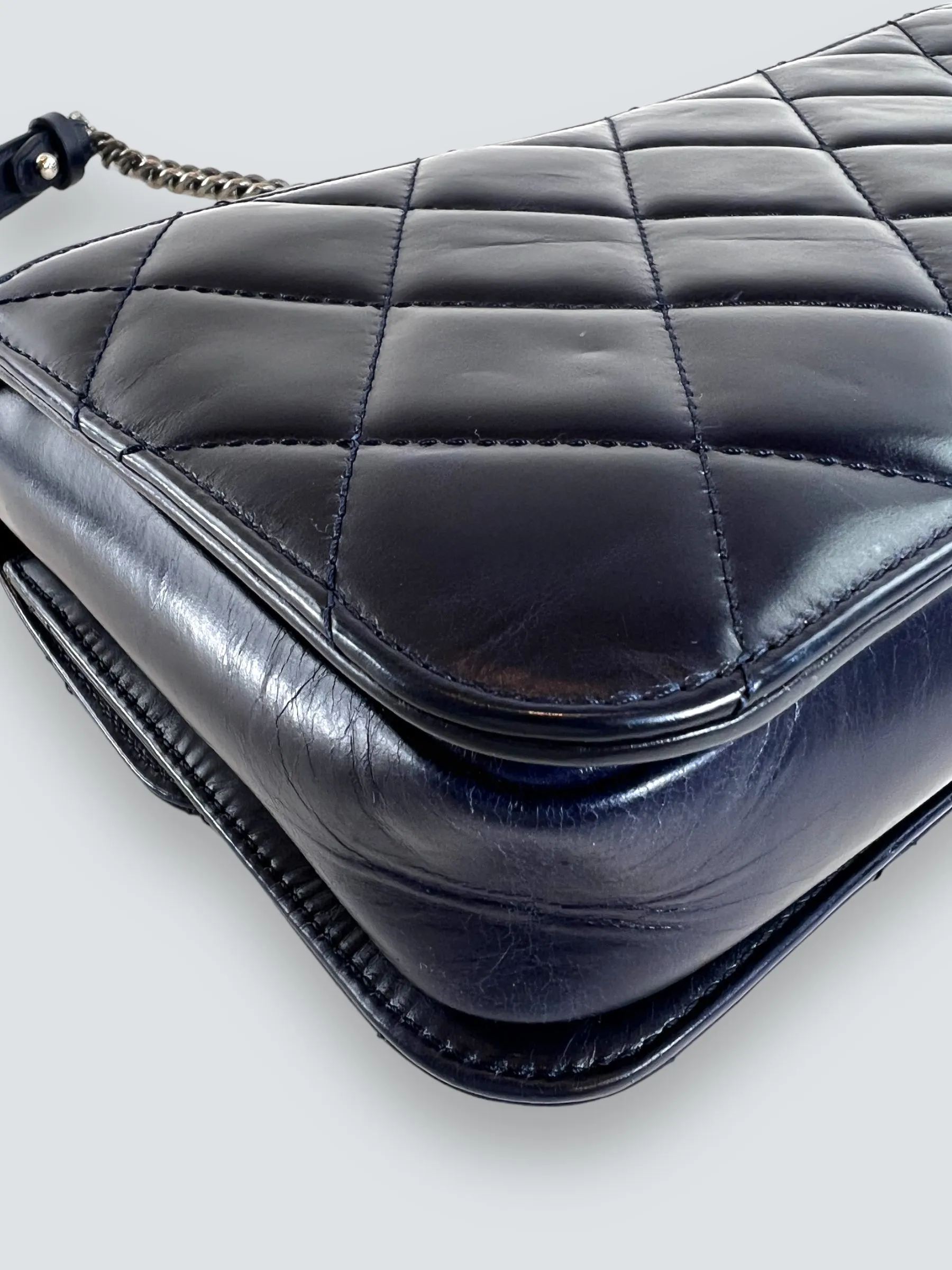 Chanel Perfect Edge Navy Blue Bag