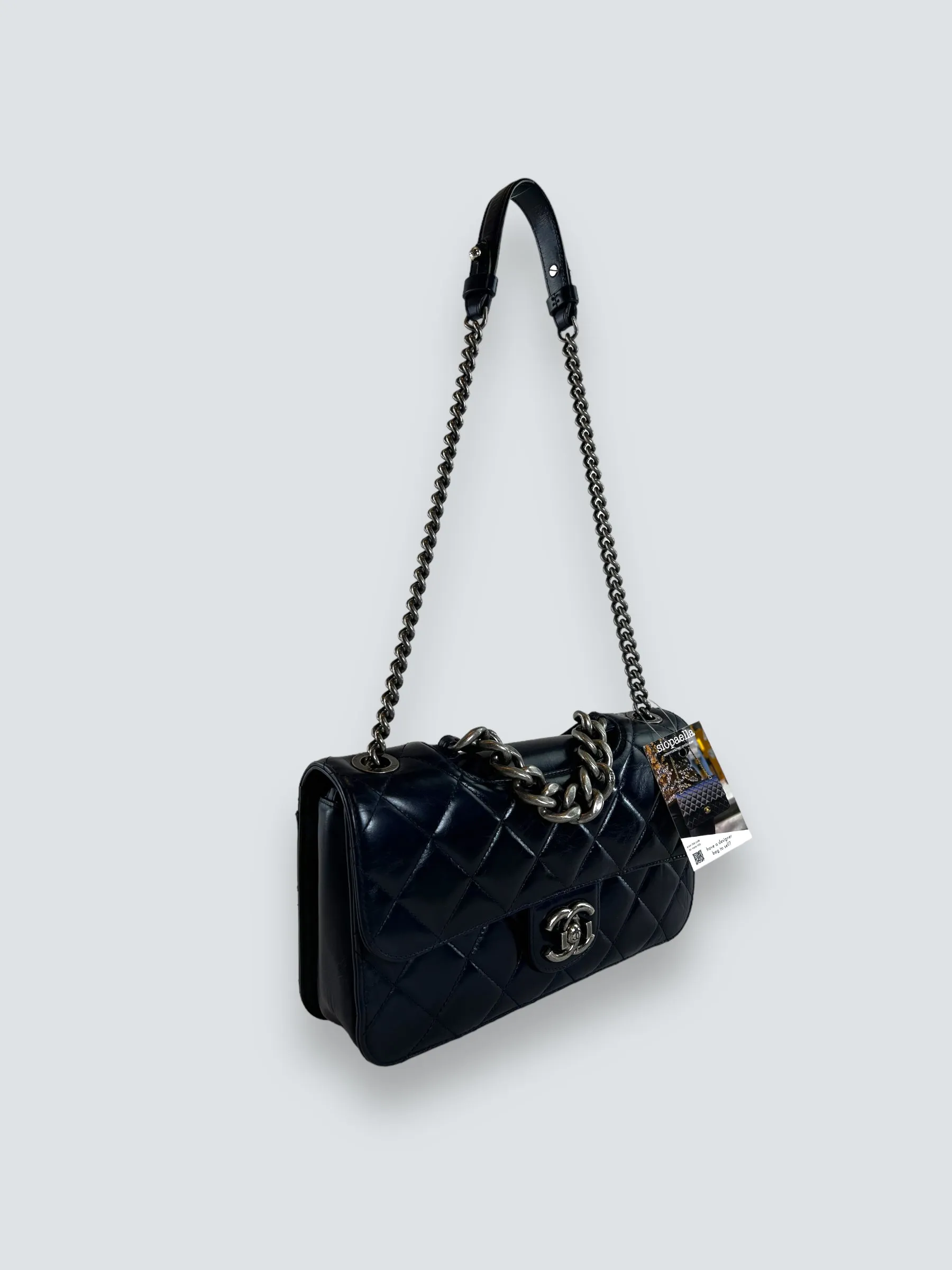 Chanel Perfect Edge Navy Blue Bag