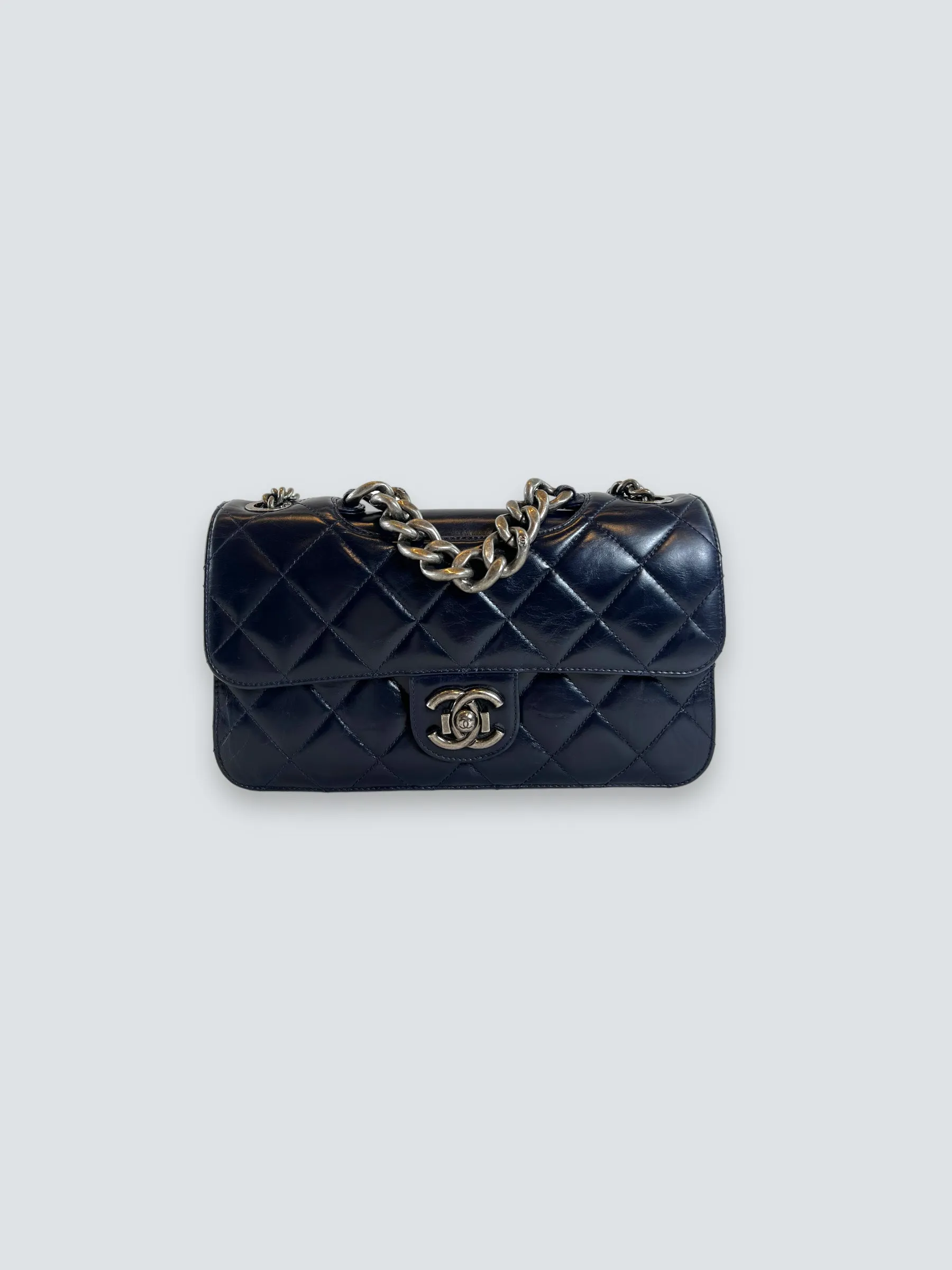 Chanel Perfect Edge Navy Blue Bag
