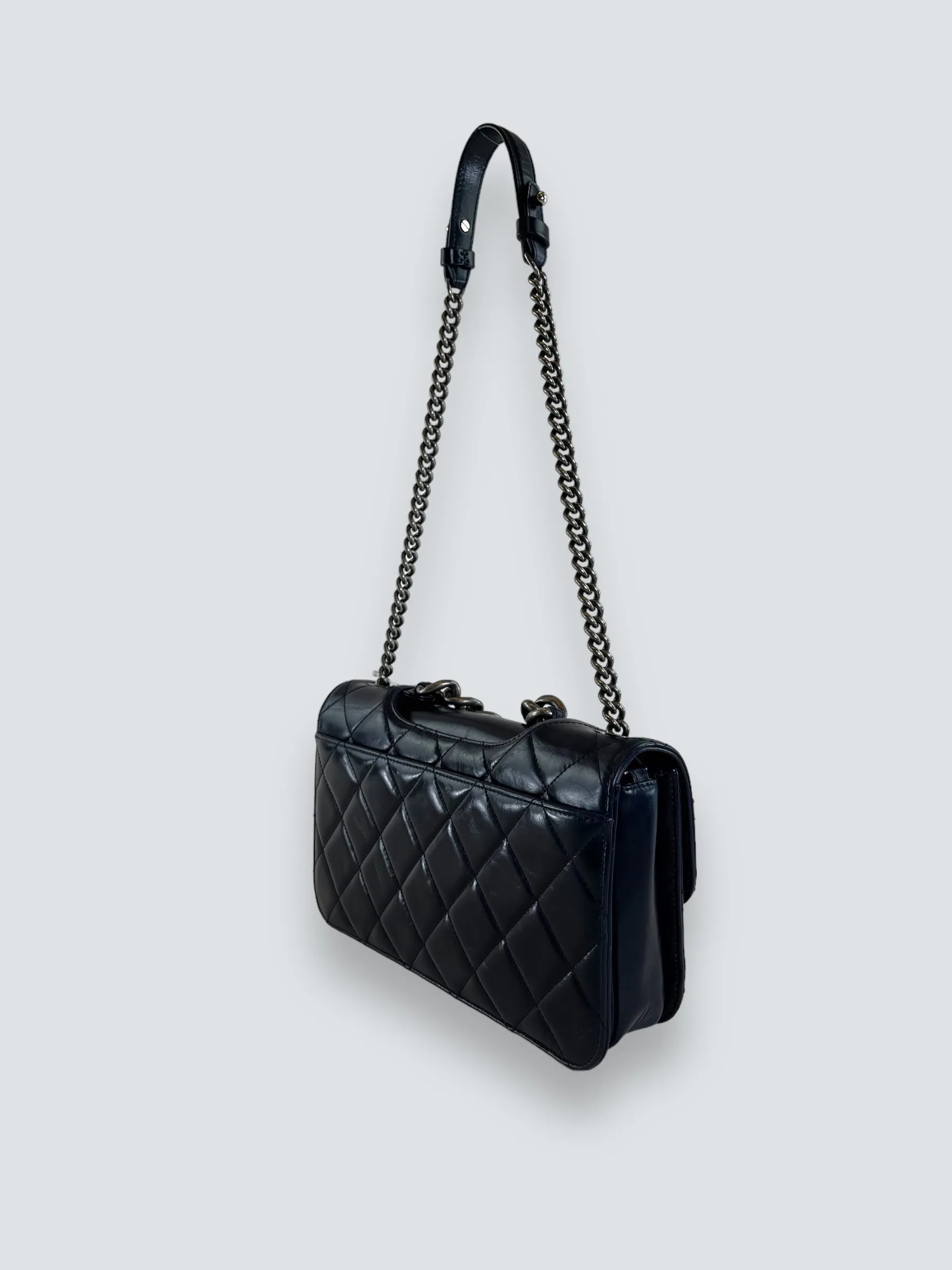 Chanel Perfect Edge Navy Blue Bag