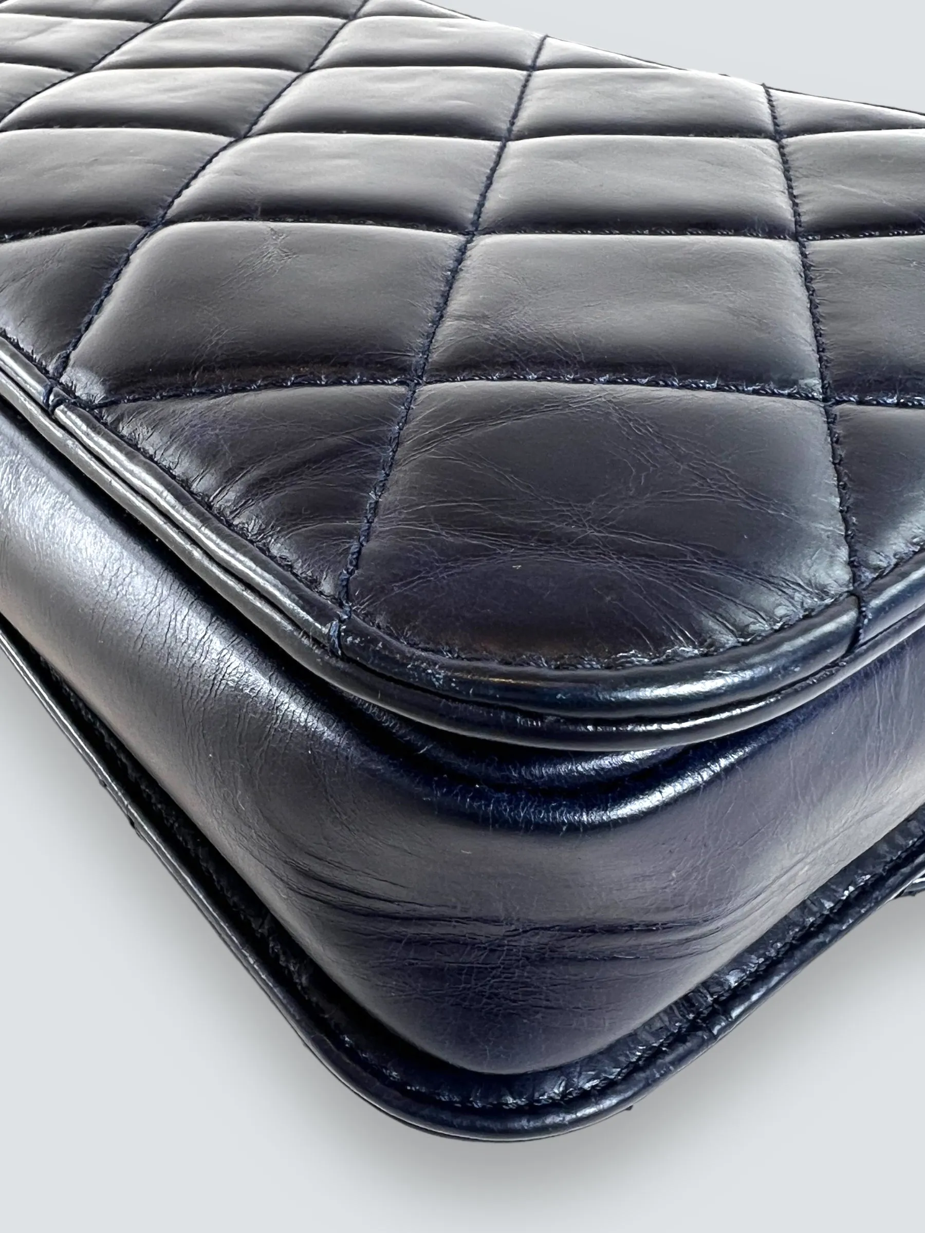 Chanel Perfect Edge Navy Blue Bag