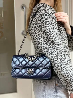 Chanel Perfect Edge Navy Blue Bag