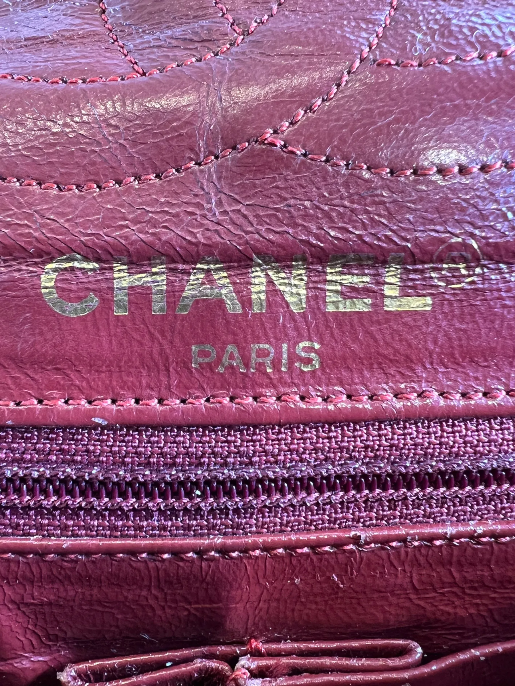 Chanel Vintage Black Lambskin Leather Small Double Flap