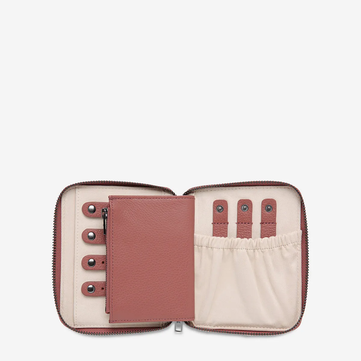 Change Always Comes Jewellery Case - Dusty Rose