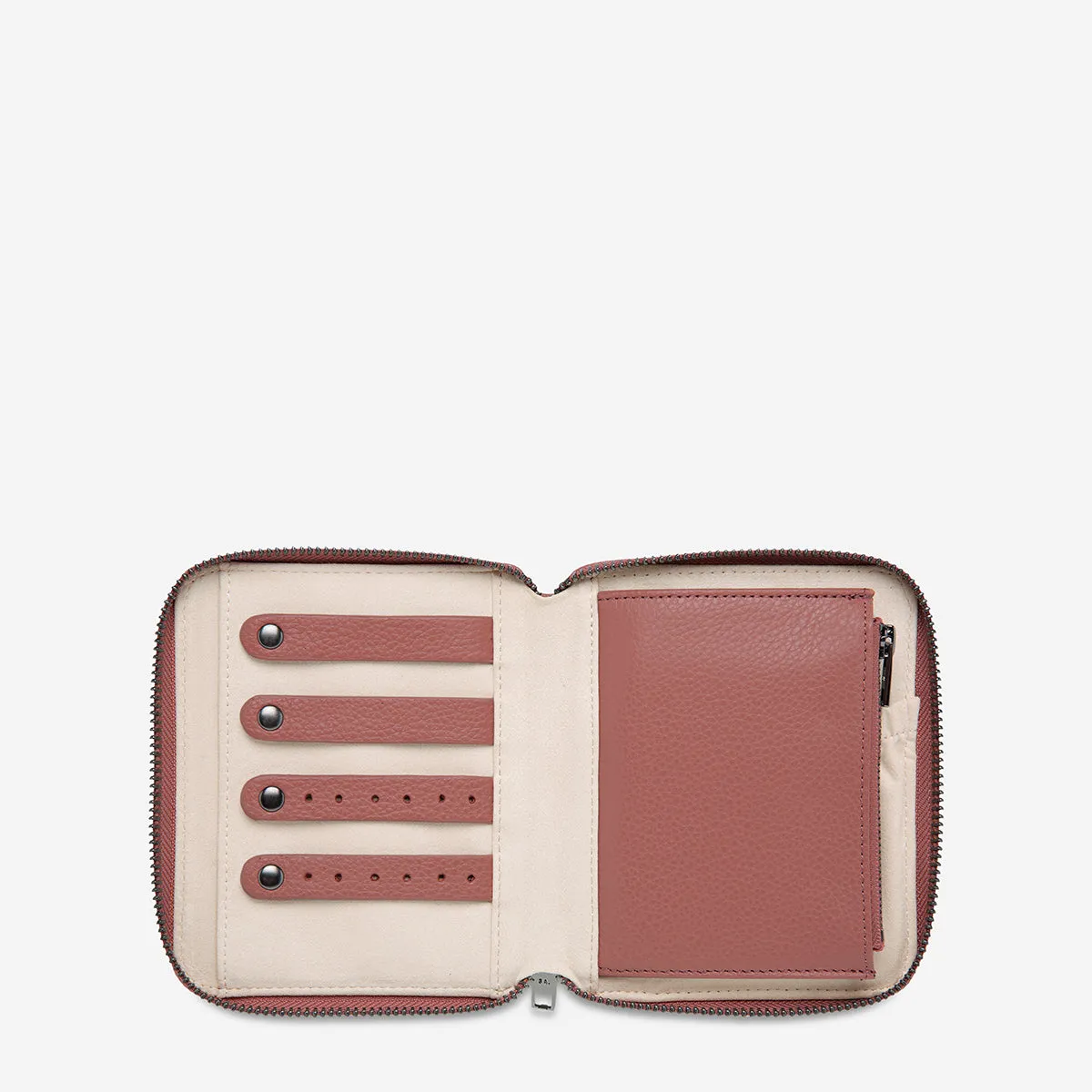 Change Always Comes Jewellery Case - Dusty Rose