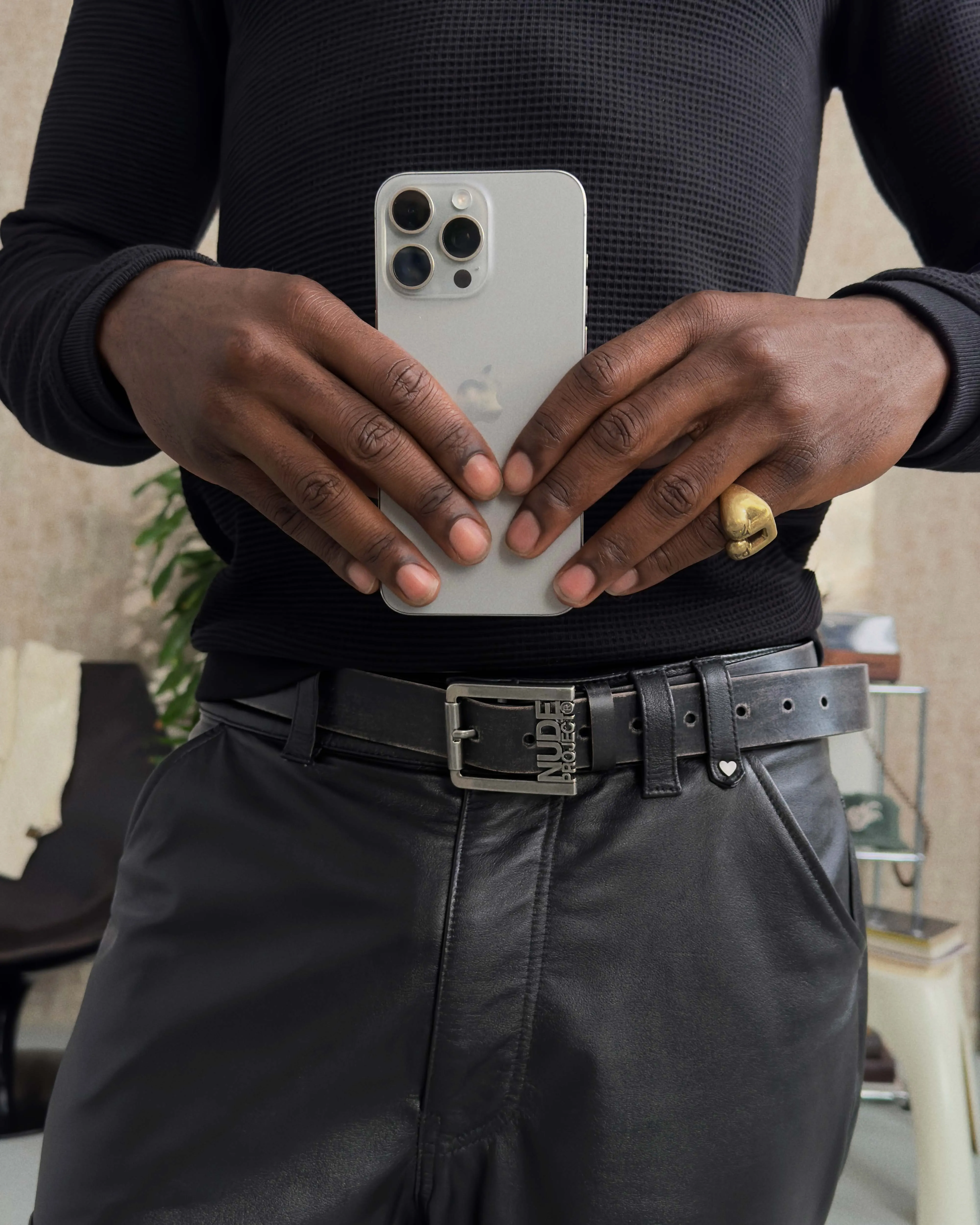 Classic Belt Worn Black