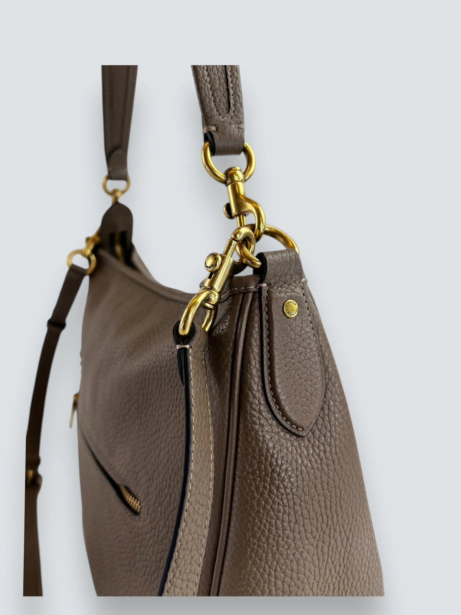 Coach Brown Leather Cary Tote