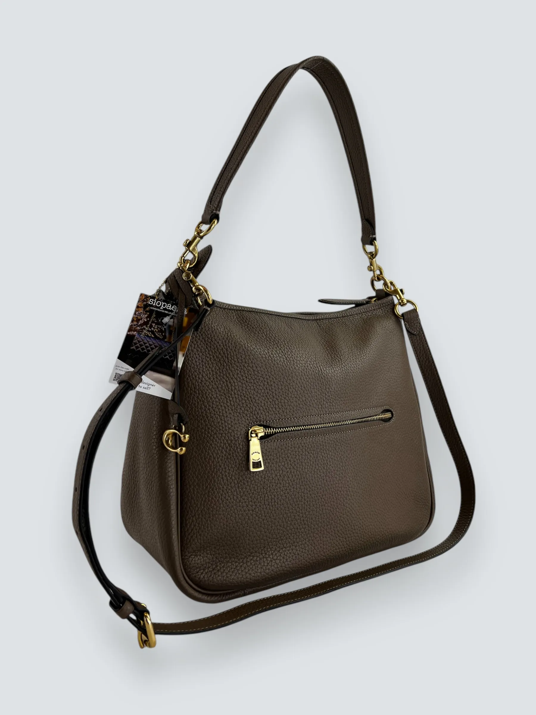 Coach Brown Leather Cary Tote