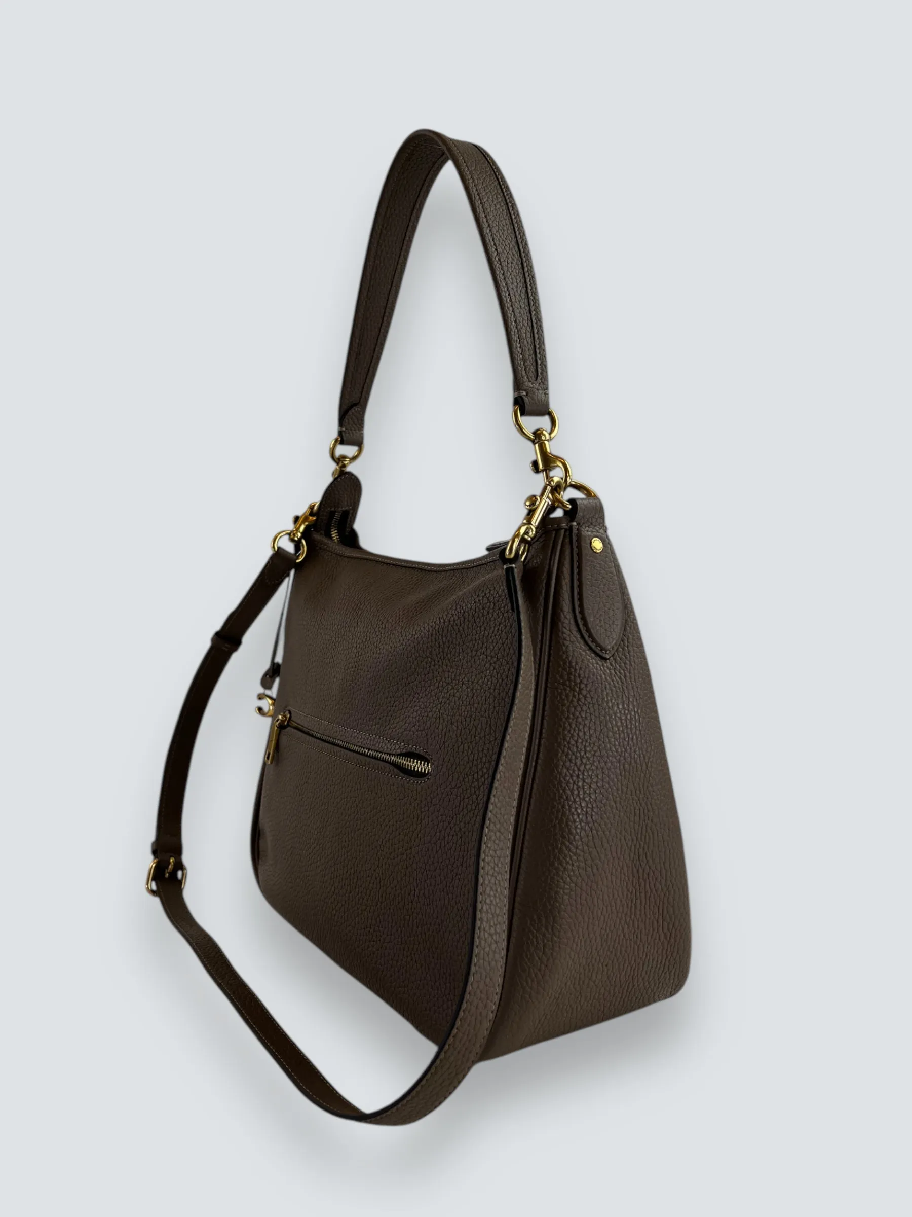 Coach Brown Leather Cary Tote