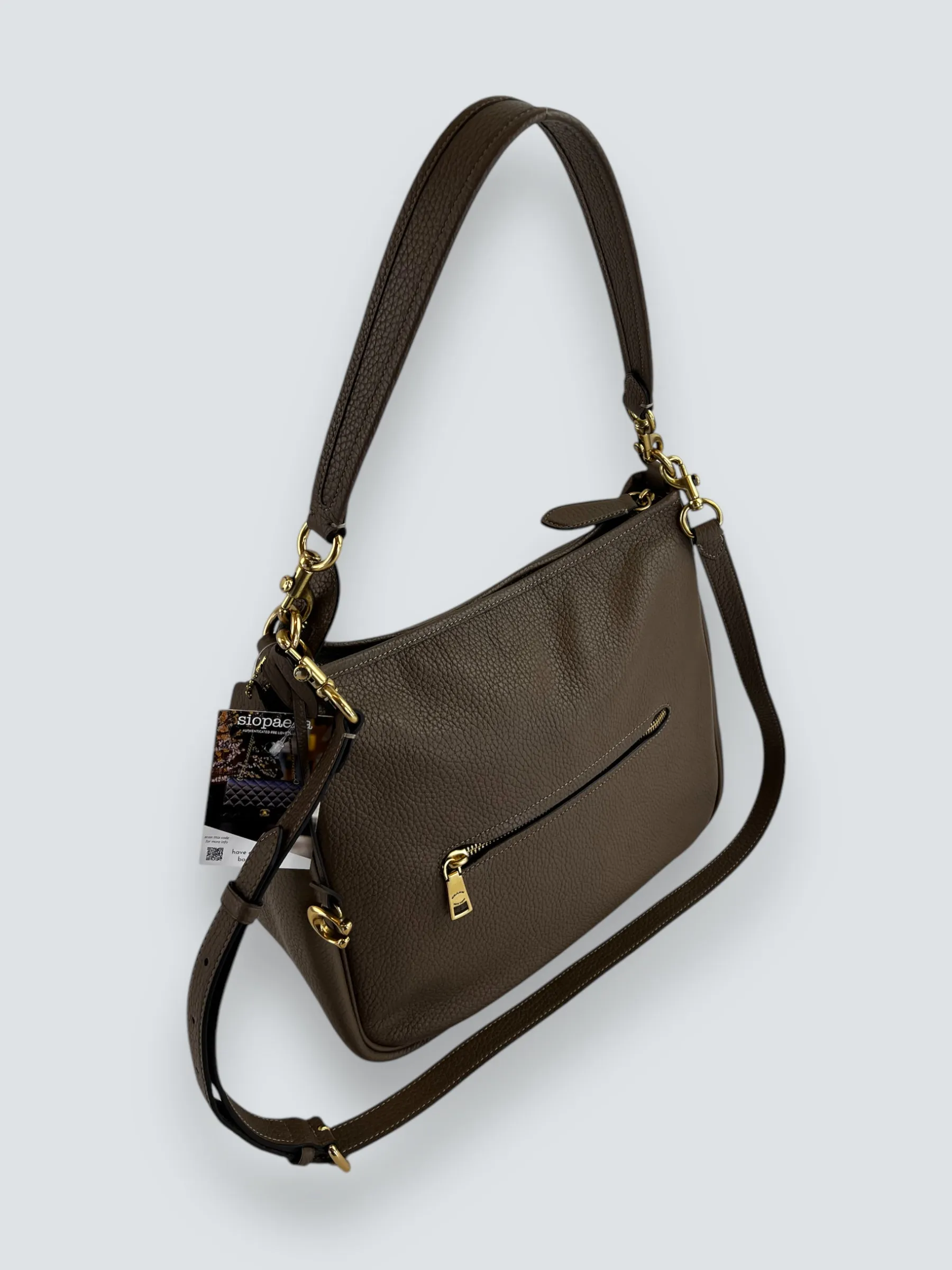Coach Brown Leather Cary Tote