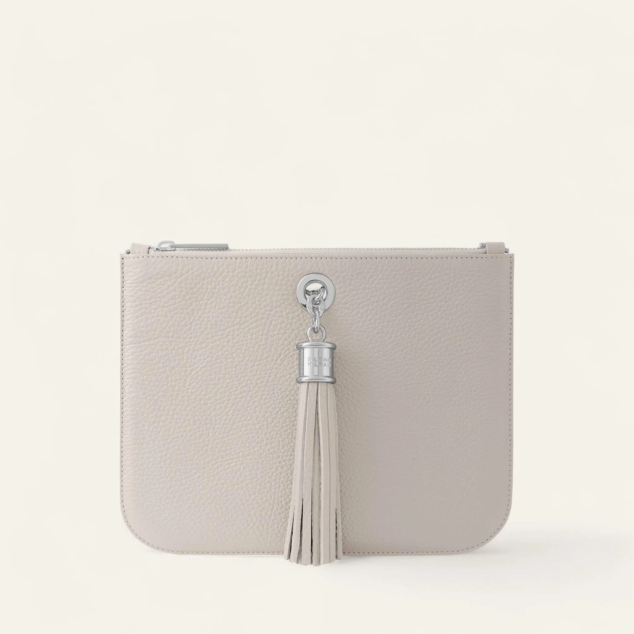 Dahlia Tote | Porcelain with Silver hardware