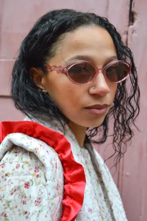 Damson Madder Wavy Pink Sunglasses