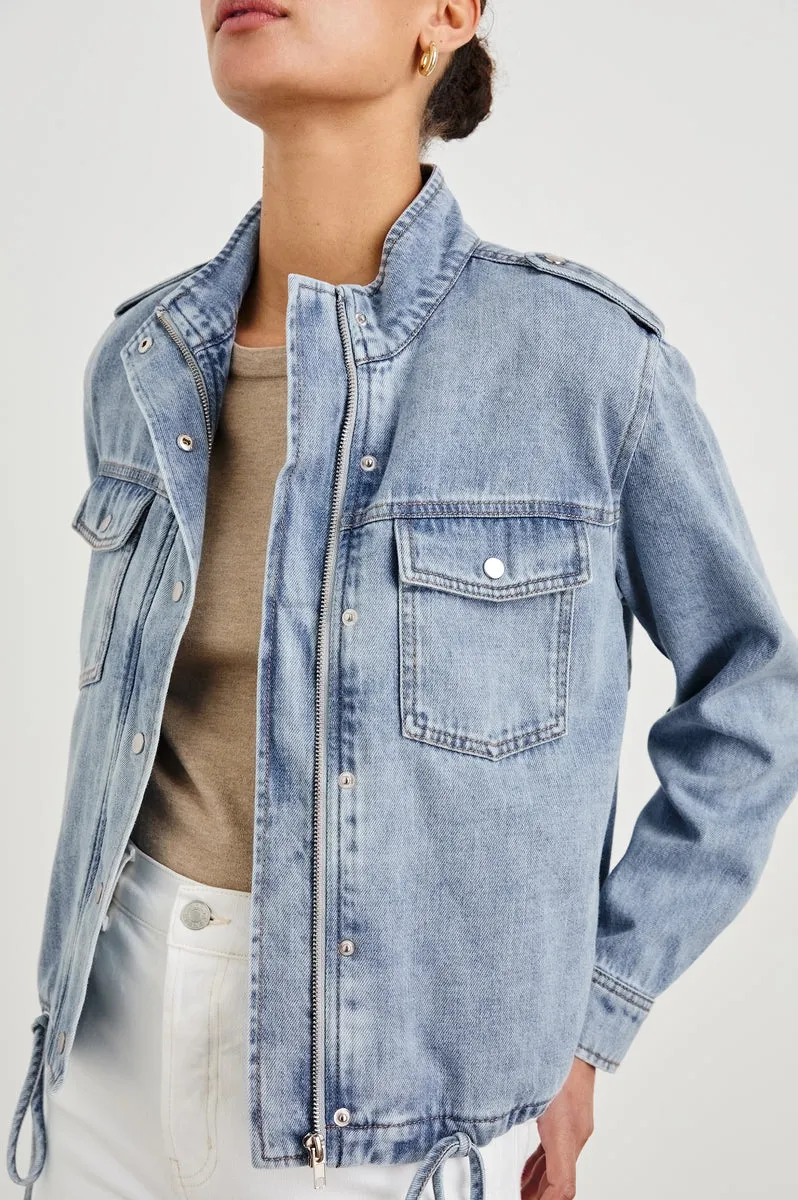 Denim Jacket Collins 701 Collins 7017 Faded-Indigo