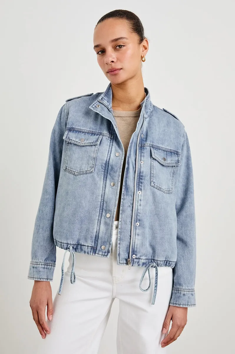 Denim Jacket Collins 701 Collins 7017 Faded-Indigo